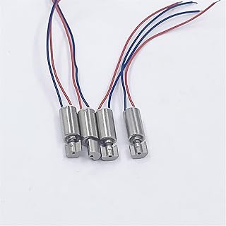 4PCS DC 3V 3.7V Mini 4mm*8mm 0408 Coreless Vibrating Vibration Motor with Large Vibration Wheel DIY Toy