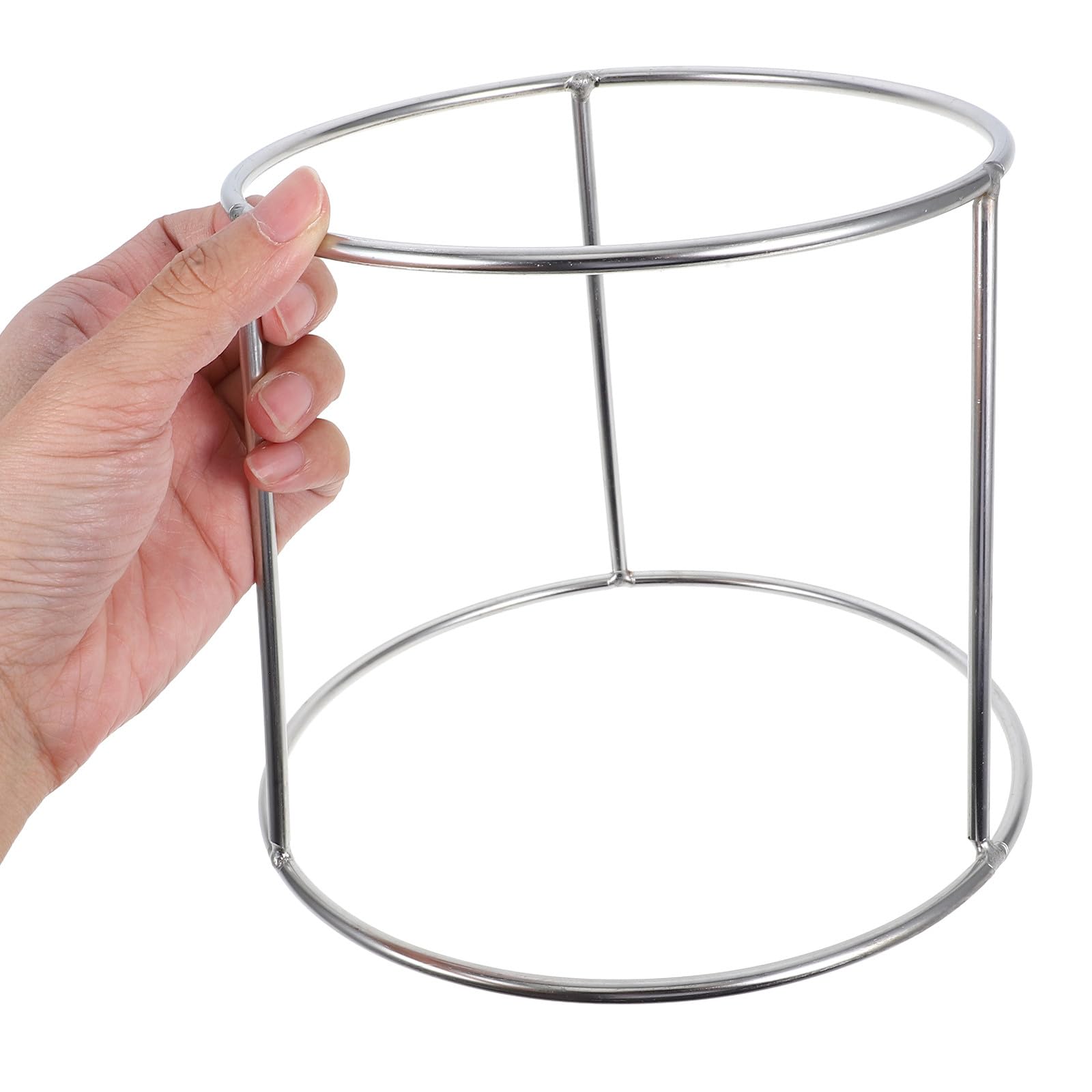 PRETYZOOM Set da 3 Portavassoi Multifunzione in Acciaio Inox per Frutti di Mare e Snack, Doppio Strato, per Uso in Ristoranti e Presentazioni di Buffet