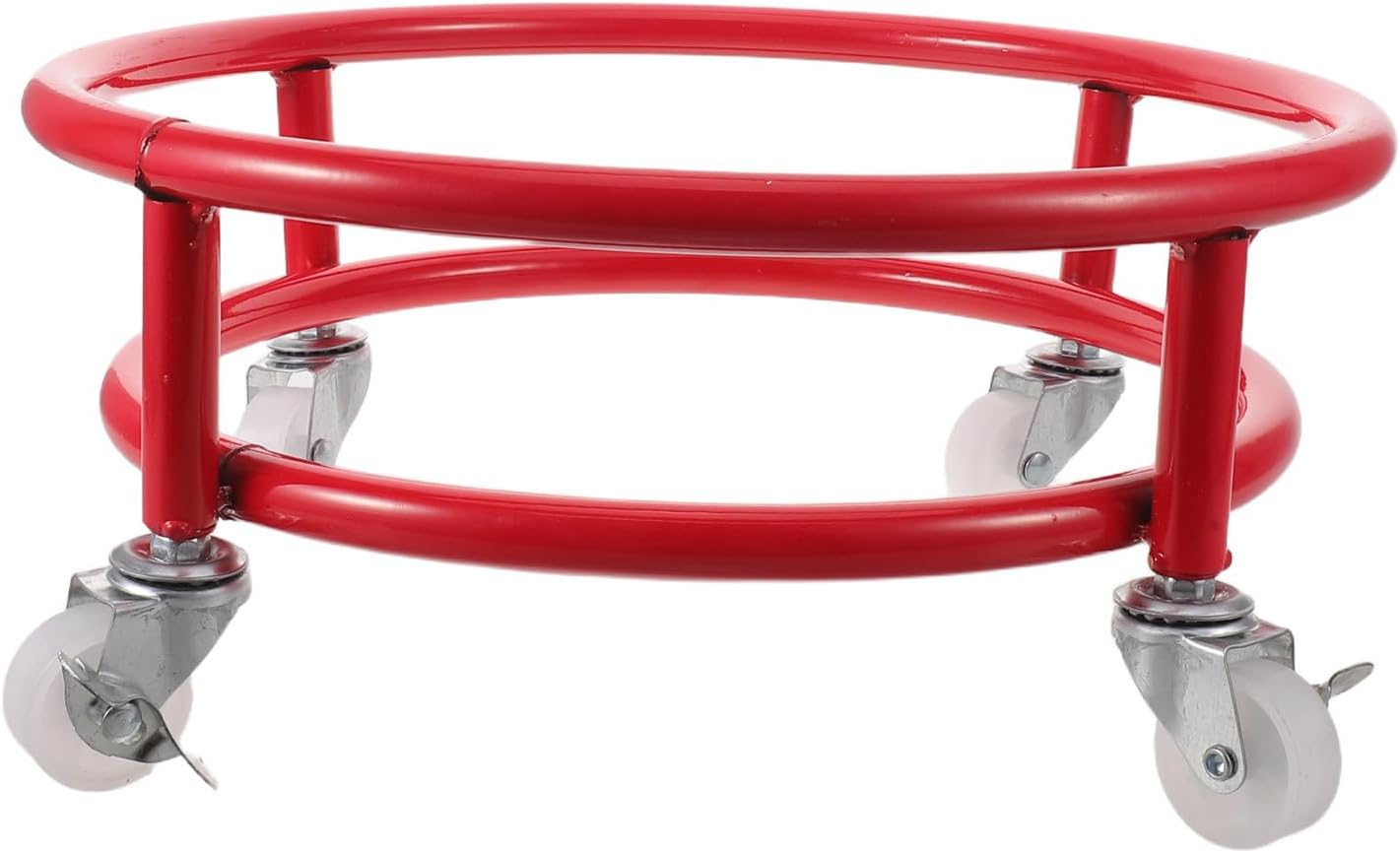 DOITOOL Rolling Gas Cylinder Stand with Wheels, Iron Propane Holder