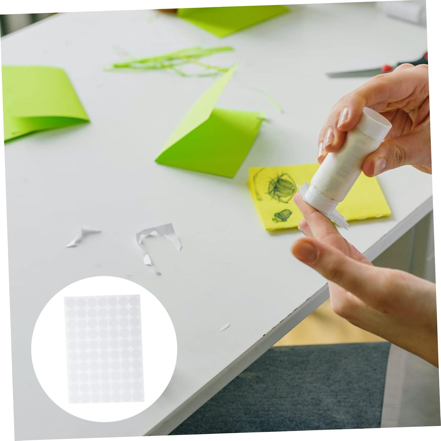 Dot Adhesive Stickers 10 Sheets Double Sided Foam