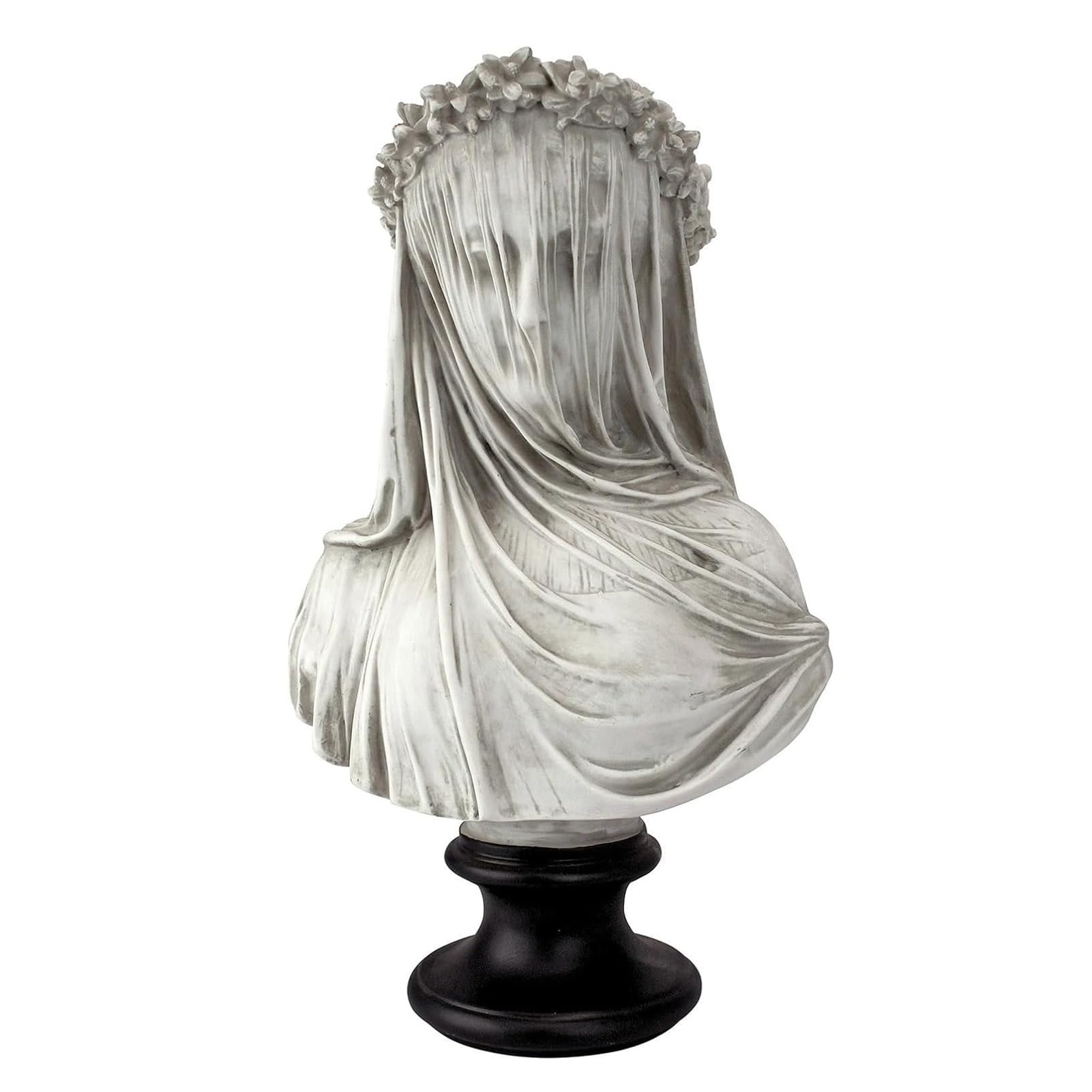 JOUFNING Art Statue - Desktop Decoration Figurine, Veiled Maiden Sculpture Bust Figurine, Desk Decor Collection, Accessories Gifts for Lover Office Home