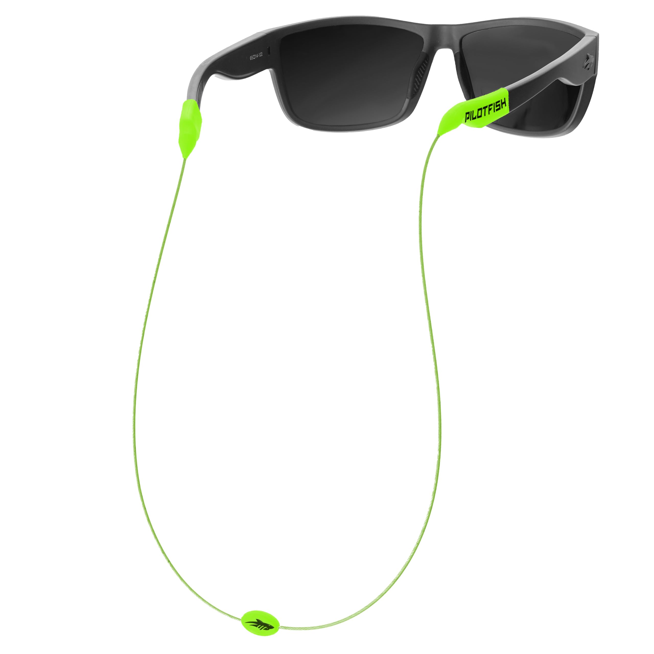 Pilotfish Wire Sunglasses Strap, No-Tail Eyewear Retainer for Glasses, Secure Eyeglass Holder for Sports and Outdoors