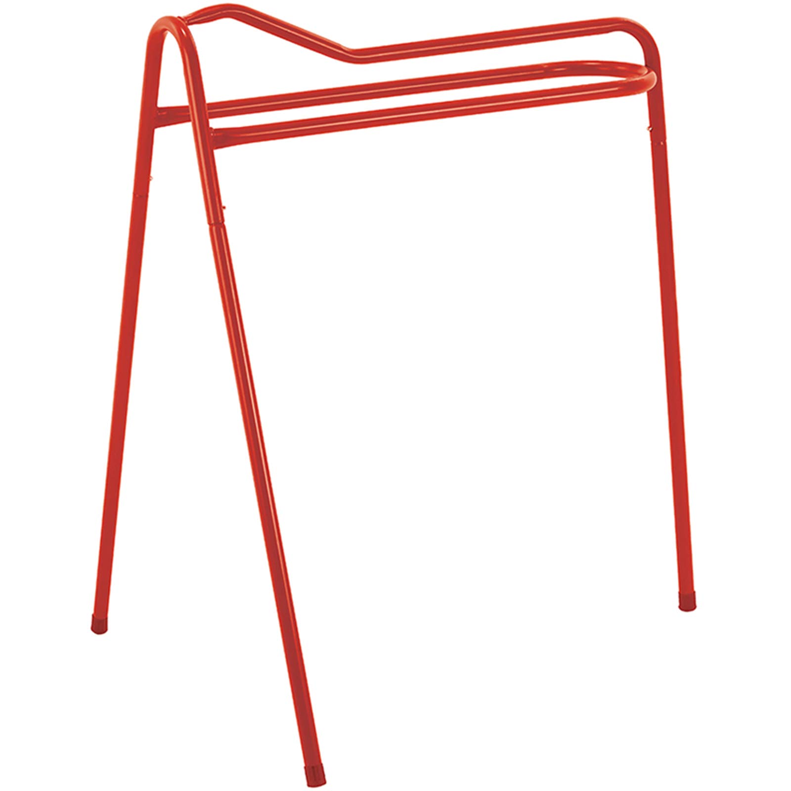 Perry Equestrian Unisex's 539-0000RD No.539 Collapsible/Portable Saddle Stand, Red, one size