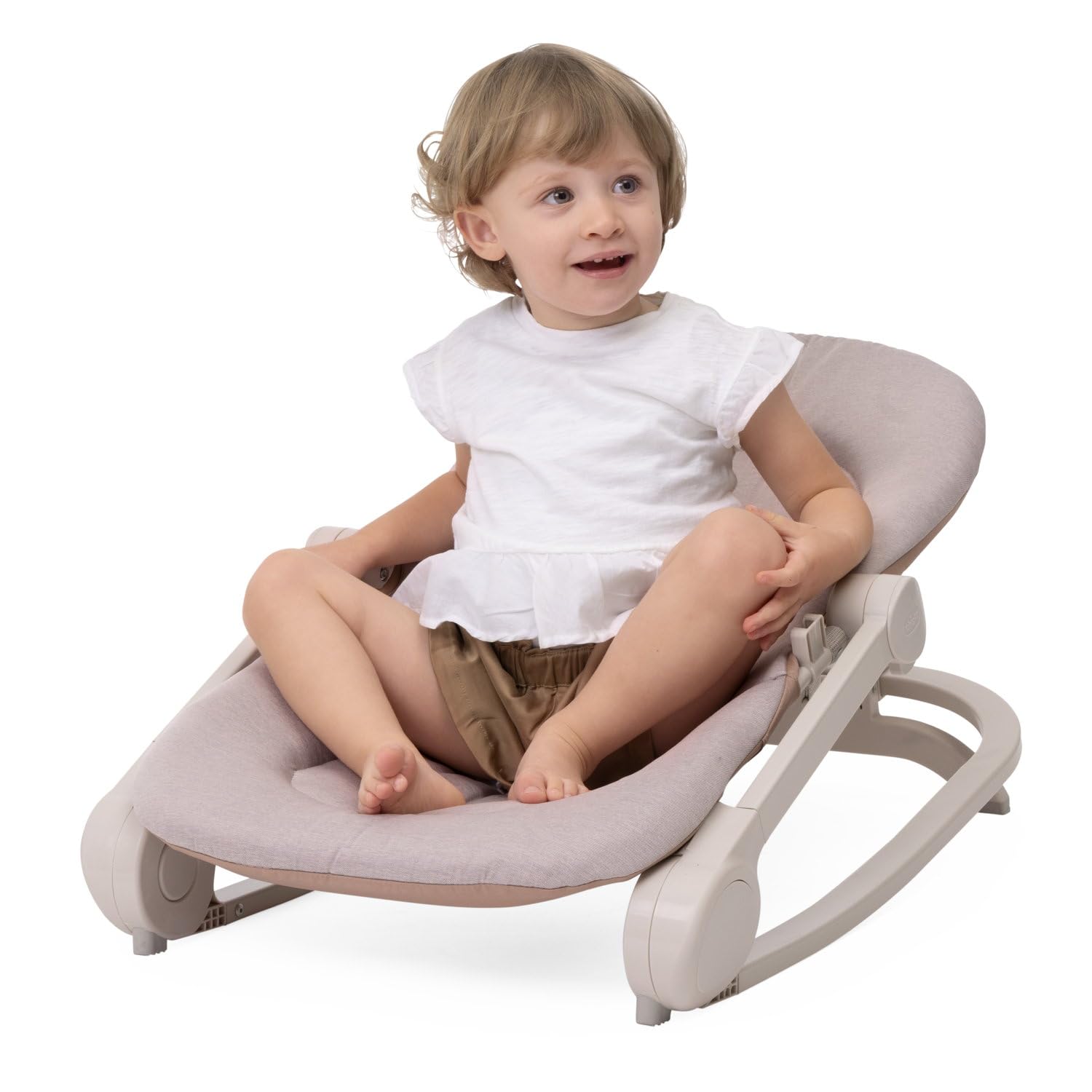 Chicco Transat Magia 2-en-1 : Transat Nouveau-né et Première Chaise jusqu’à 18 kg, Barre de Jeux avec Éléments en Bois, Mini Réducteur Inclus, Mode Balancelle ou Fixe et Dossier Réglable