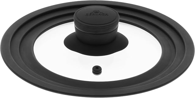 Gerlach Smart Pokrywka do garnka Pokrywka uniwersalna 16 cm 18 cm 20 cm Pokrywka szklana Pokrywka do patelni