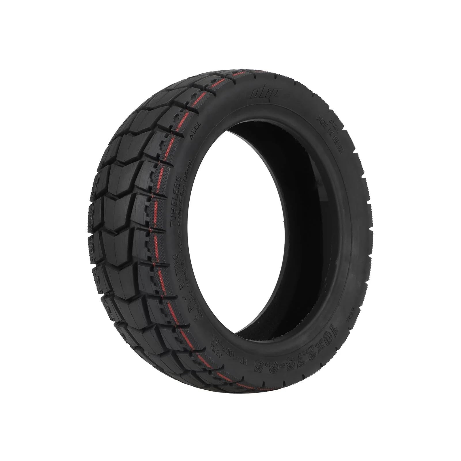 10 x 2.75-6.5 Pneumatico senza Camera d'Aria per Kugoo Kukirin G2/G3/G2 Ultra/M4 Max/A1 per Speedway 5 Dualtron 3 Pneumatico Tubeless Auto-Riparante Antideflagrante, Ruota di Ricambio (1 PC)