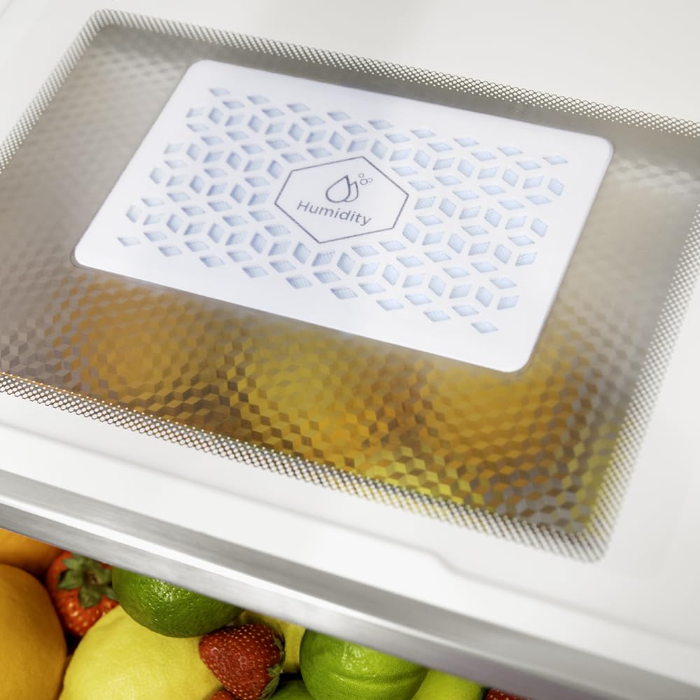 Cecotec Kühl-Gefrierkombination Bolero CoolMarket Combi 250 Dark D. Inverter Plus Kompressor, Dunkler Edelstahl 180X55Cm, 250L, No Frost, Klasse D, Multi Air Flow, Fast Cooling, Humidity Box Schublade
