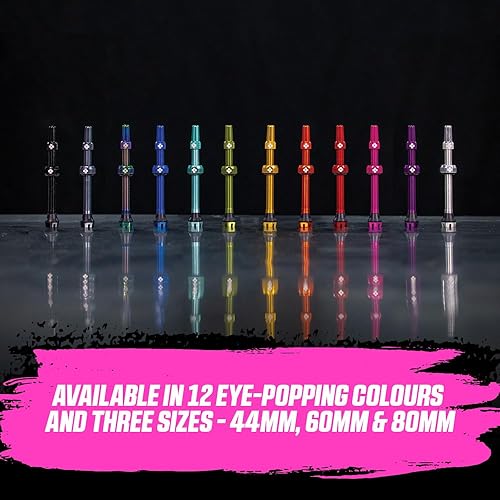 Miniatura 2 de Muc-Off Válvulas sin cámara V2  2.362 in verde  4 válvulas Presta de aluminio 7075 de grado aeronáutico con herramienta de extracción de núcleo