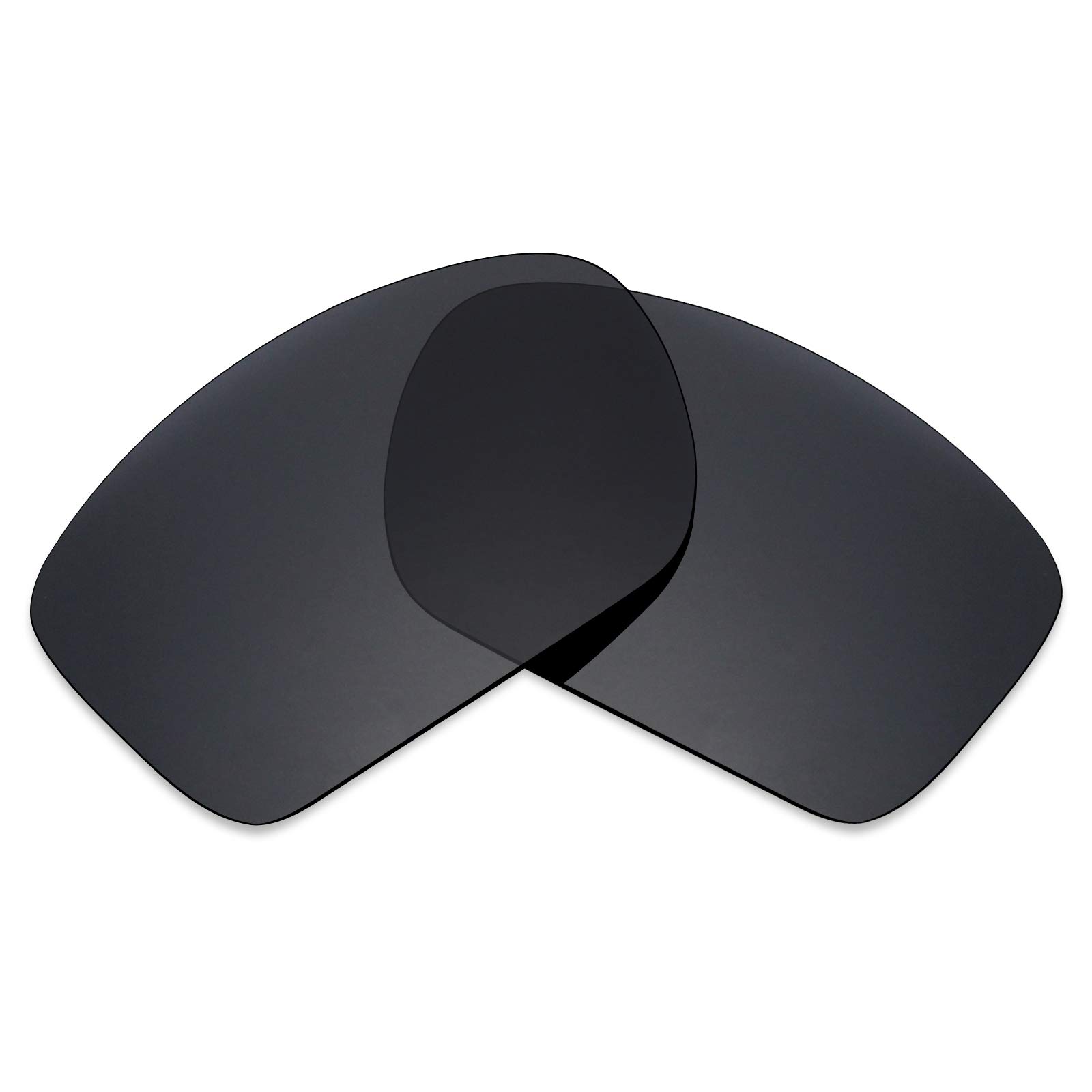 Mryok Men's Polarized - Stealth Black Polarized Replacet Lenses For Oakley Big Taco Oo9173-62Mm - Stealth Black