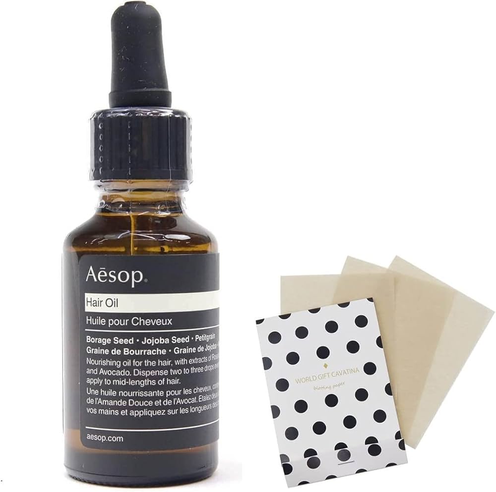 Amazon | イソップ Aesop ヘアオイル 25 ml あぶらとり紙 セット