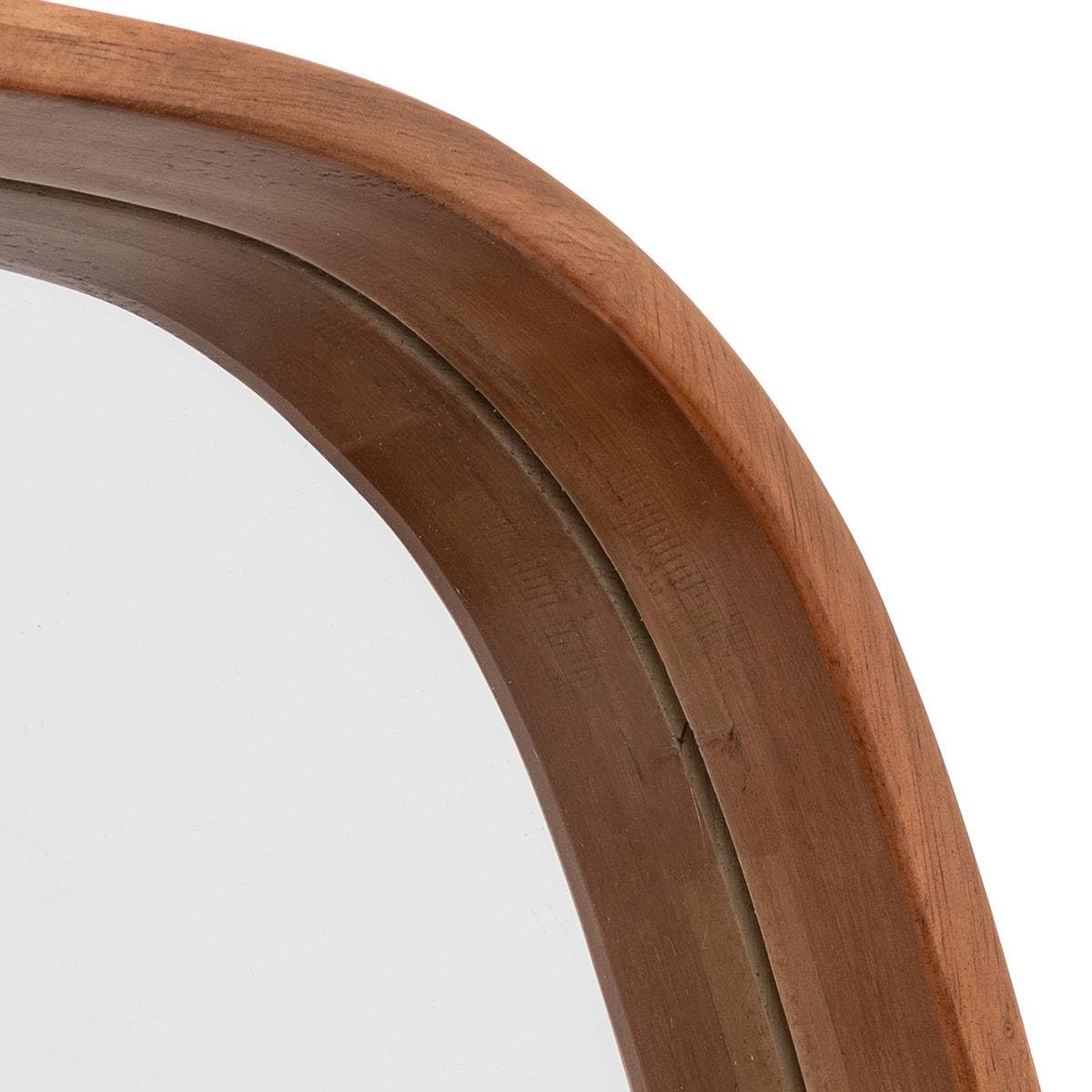 Atmosphera - Espejo de Pared Ovalado Jasna - 80 x 40 cm, Marco de Madera, Estilo Bohemio - para recibidor, Dormitorio, Sala de Estar.