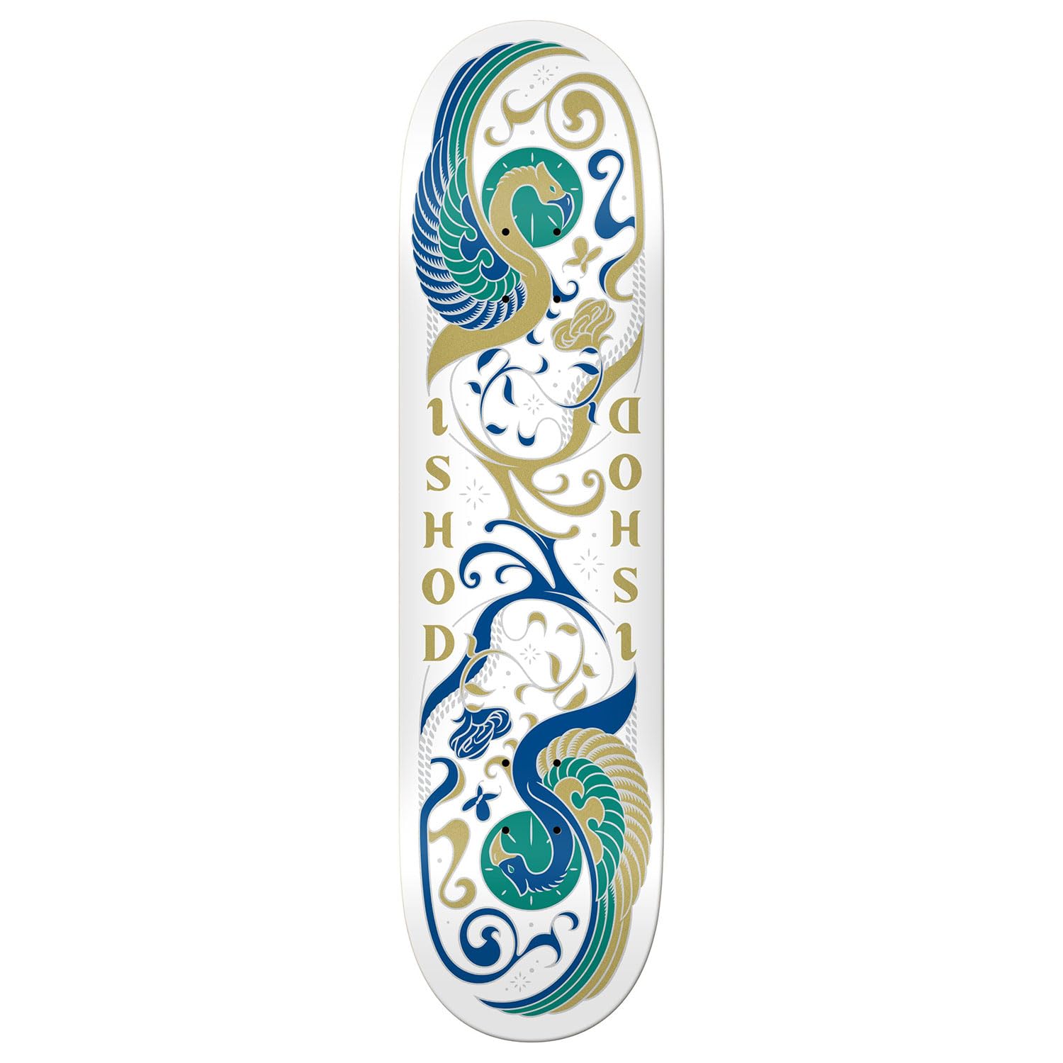 Amazon.com : Real Skateboard Deck Ishod Illuminated Twin Tail 8.5