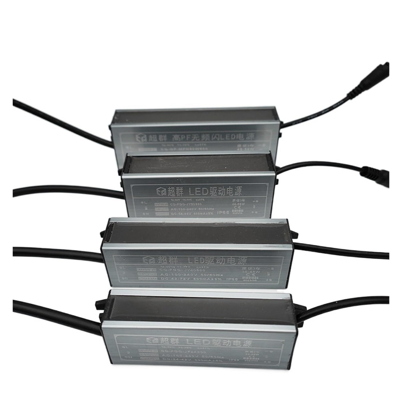 Source Purification lamp Outdoor led Waterproof Switching Power Supply Drive 24/48W Low P high PF Constant Voltage Isolated Power Supply (Size : 48-58W)