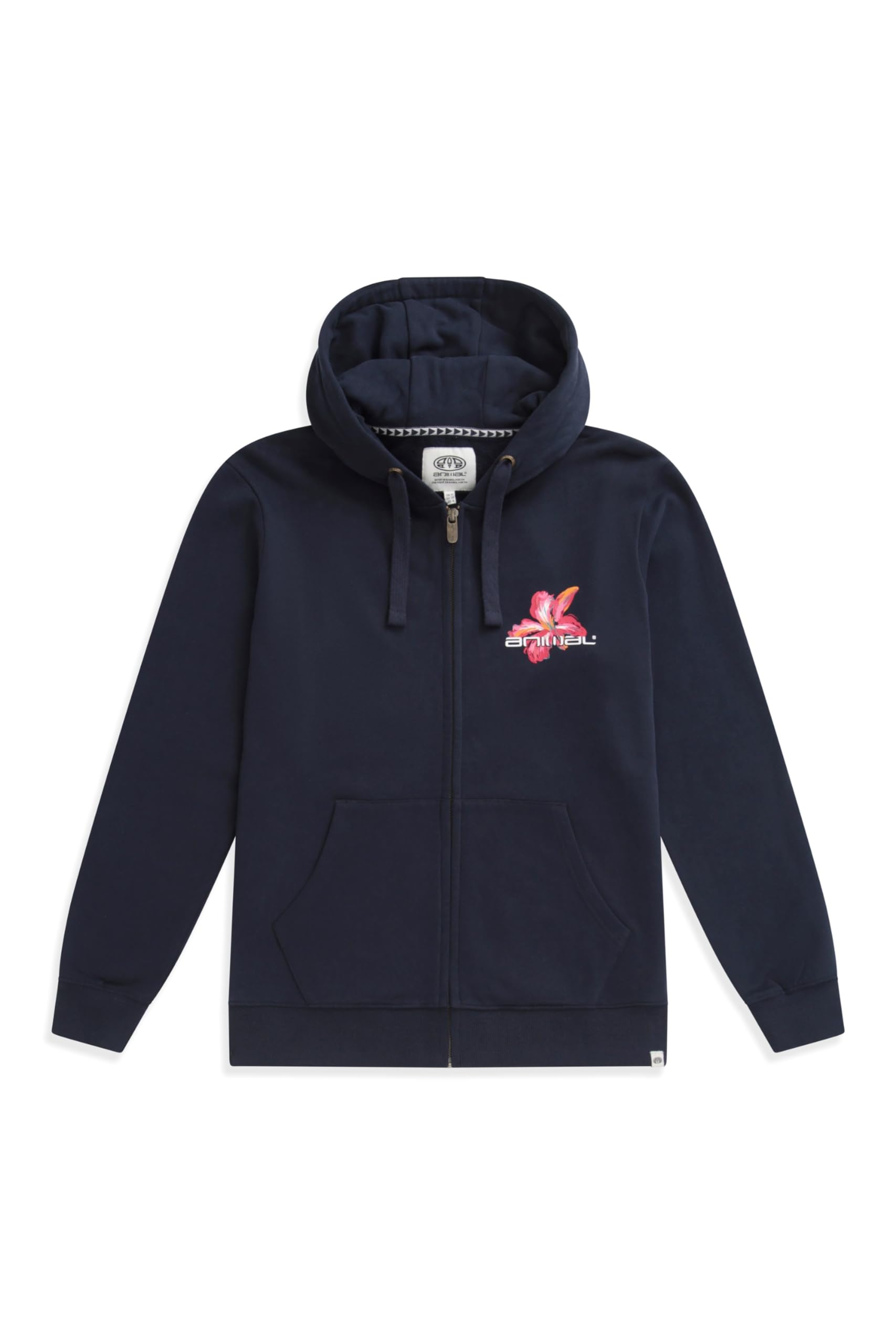 Maya Womens Full-Zip Hoodie - Navy