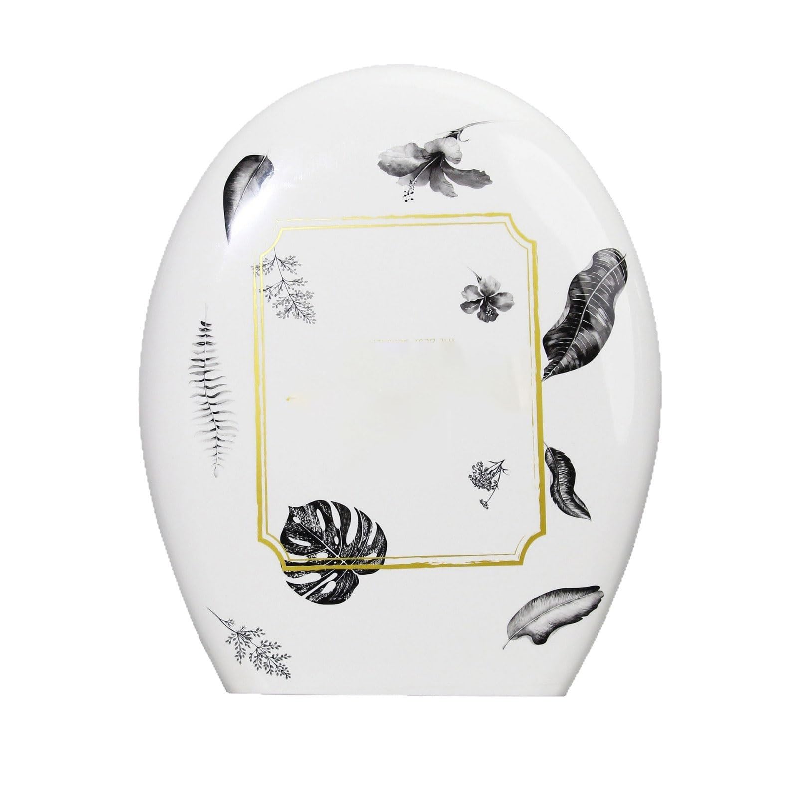 GYBBHia Thickened Toilet Parts PP Plastic Seats Accessories O Shaped Bidet