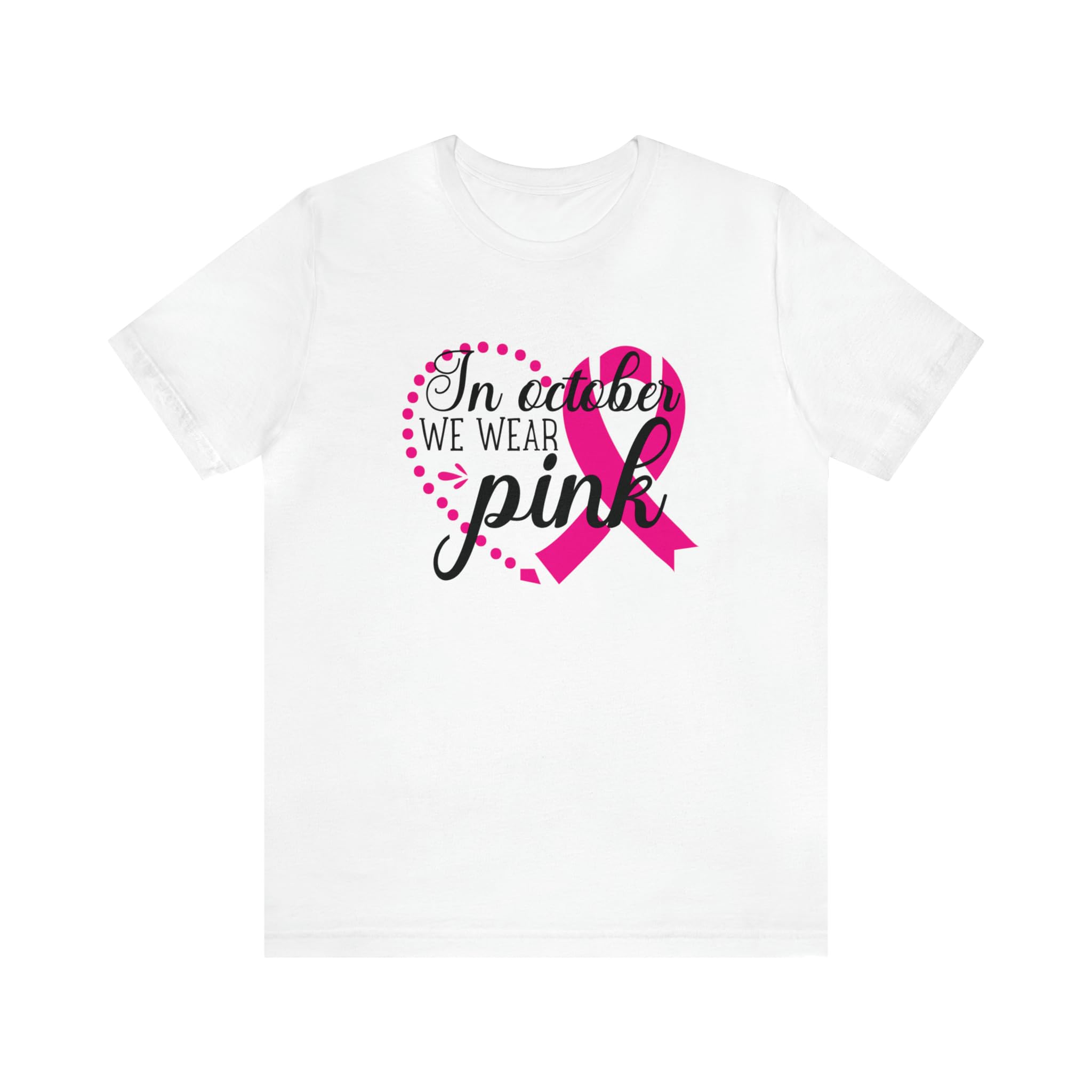 P.O.D ClothingPOD Clothing Breast cancer awareness in October we wear Pink T shirt for women tees