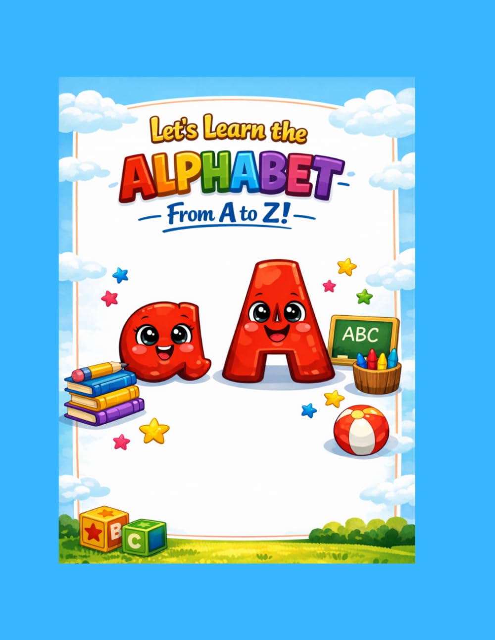 Let’s Learn the Alphabet from A to Z: A colorful ABC book for toddlers and preschoolers