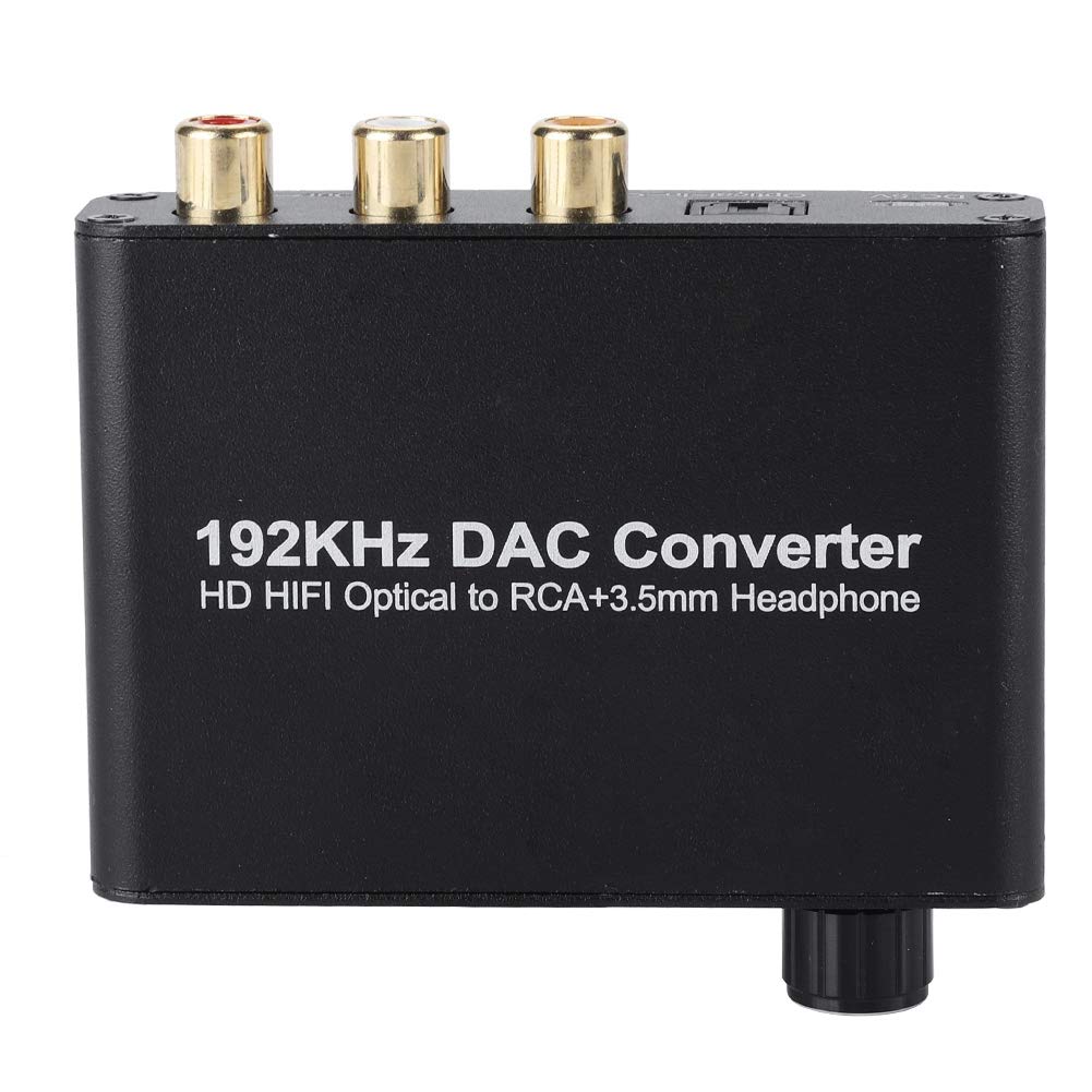 VBESTLIFE Decodificatore, convertitore analogico Toslink coassiale Ottico Digitale 5.1 HD, decodificatore Digitale, Alta compatibilità