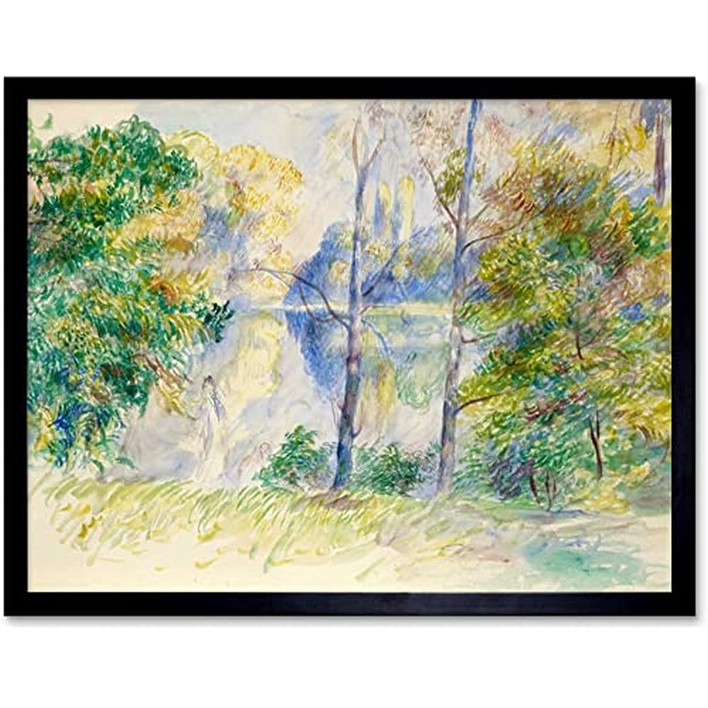Auguste Renoir View Of A Park Unframed Wall Art Print Poster Home Decor Premium