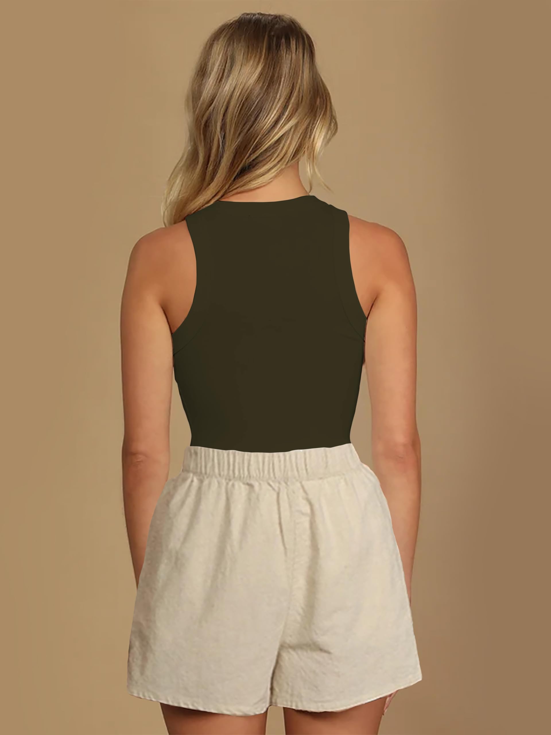 Toochki Camiseta corta para mujer, camiseta deportiva de algodón, informal, estilo occidental