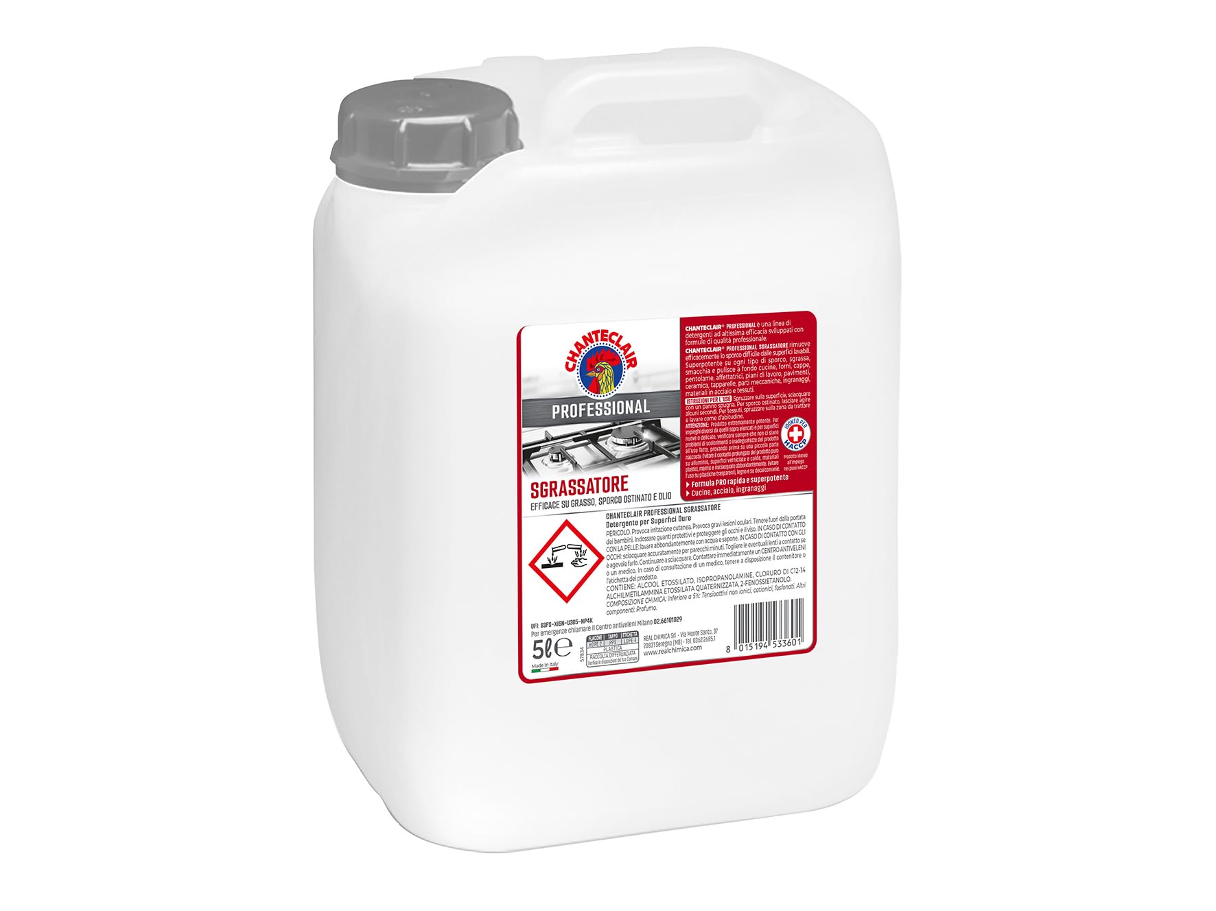 Sgrassatore professionale universale tanica 5 lt