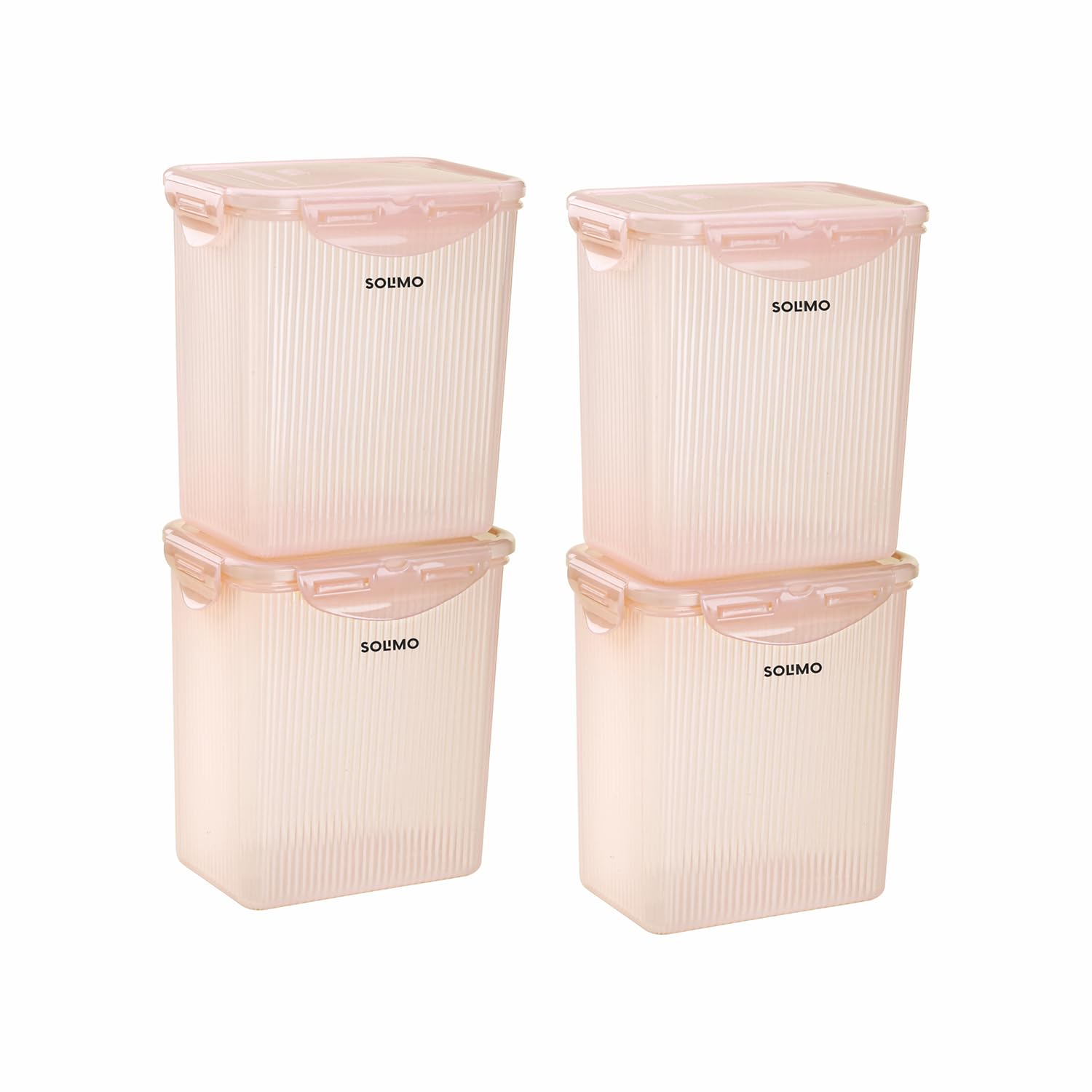 Amazon Solimo Linea 4-Piece Airtight Storage Container Set at ₹449 – Amazon