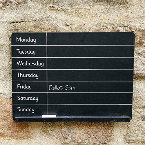 Preisvergleich Produktbild Wochenplaner Kreidetafel