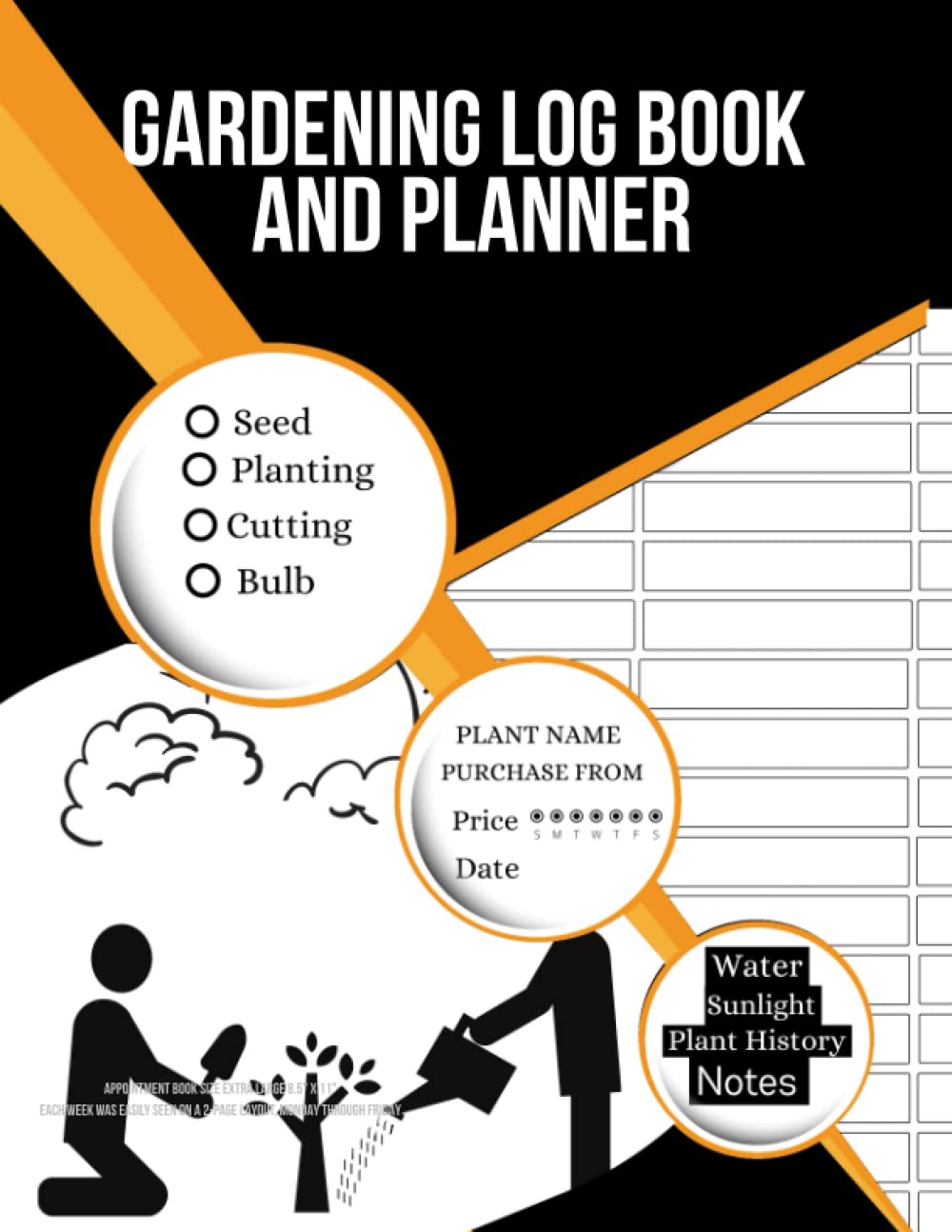 Gardening Log Book and Planner: Organize your gardening year and track what you plant, from beginners to gurus