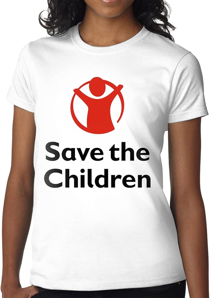 HRJJUP Save The Children Woman Short Sleeve TShirt TShirt Soft Short