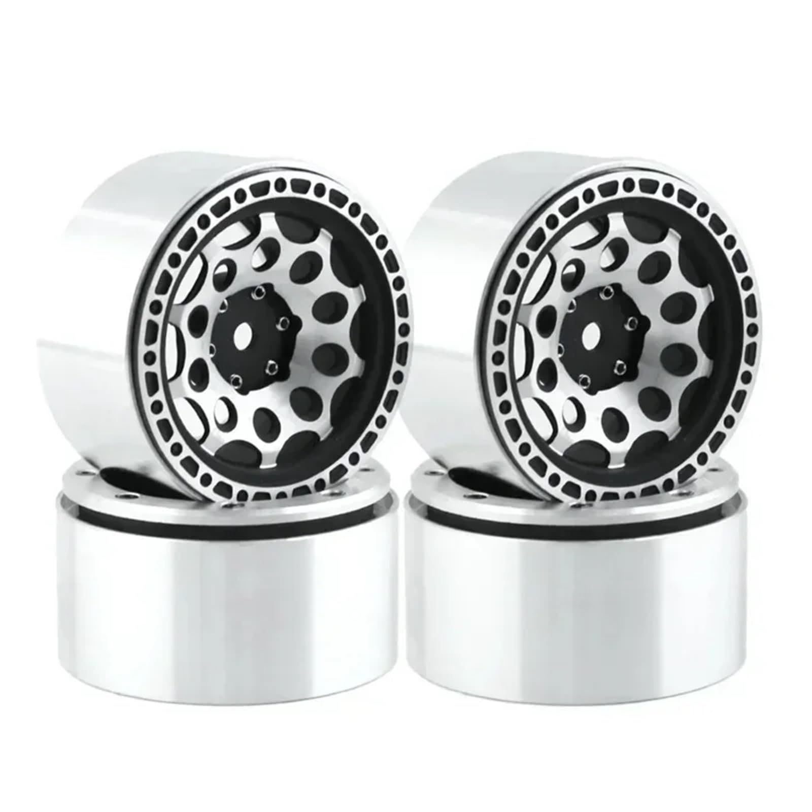 Per Traxxas Per TRX4 Per TRX6 Per Axial Per SCX10 90046 RR10 Per Wraith RC Crawler Auto 2. "Metal Beadlock Wheel Rim 12-Razze Parti Accessori