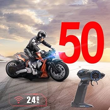 Amazon | HJLXMF 1/8 RC オートバイ RC バイク レーシング スプリング