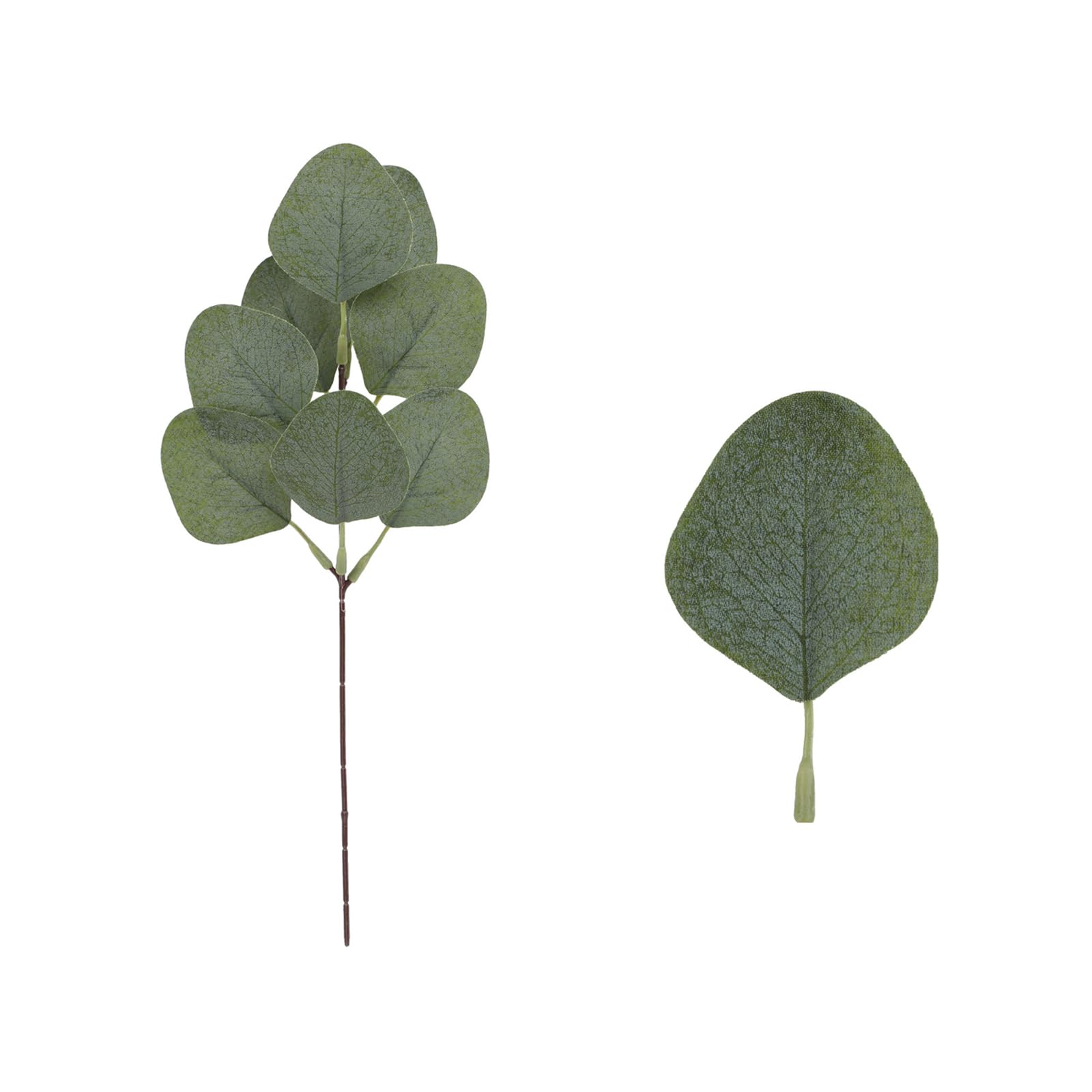 Kaeltsyn 12Pcs Realistic Leaves Branch for Wedding Flower Arrangements Home Tabletop Decoration Flower Bouquets Artificial Leaves