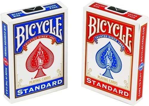 Bicycle - Cartas de juego de cara estándar 2 piezas