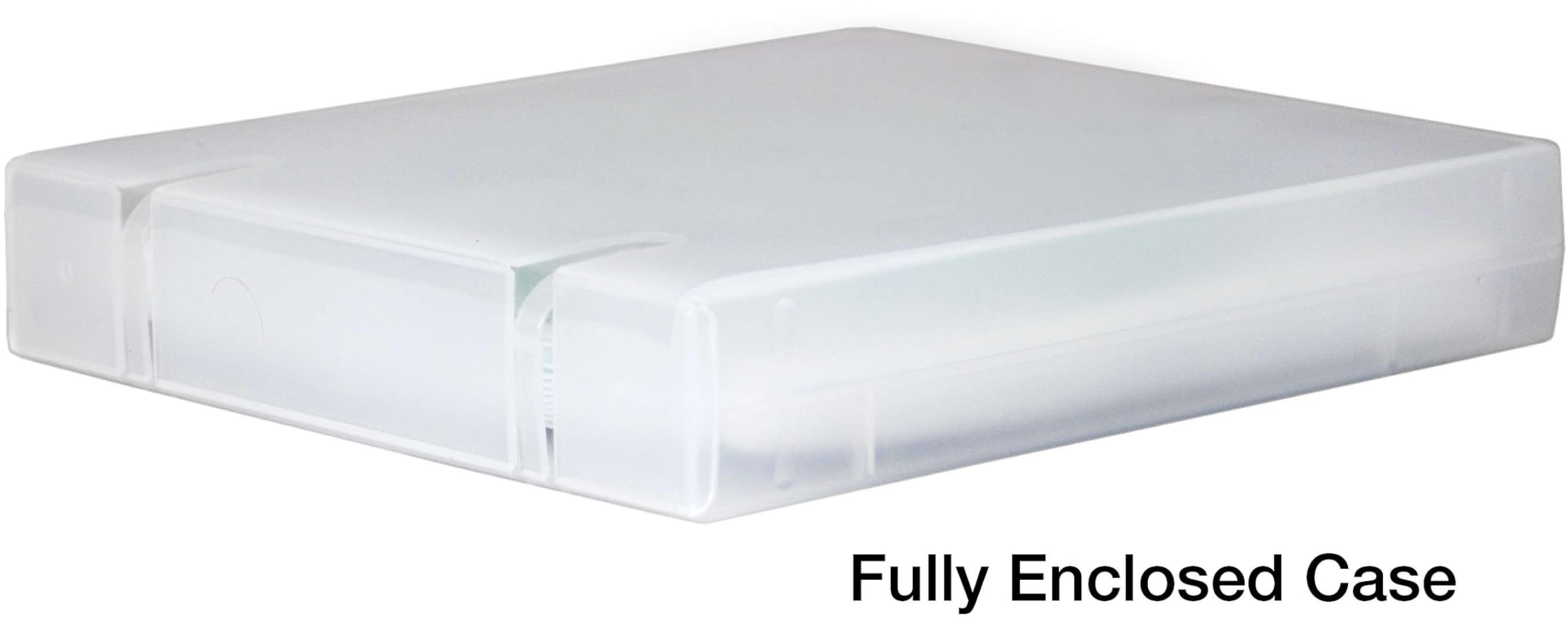 UniKeep Disc 10 CD/DVD Wallet with Pages (Clear) - Pack of 3 Cases