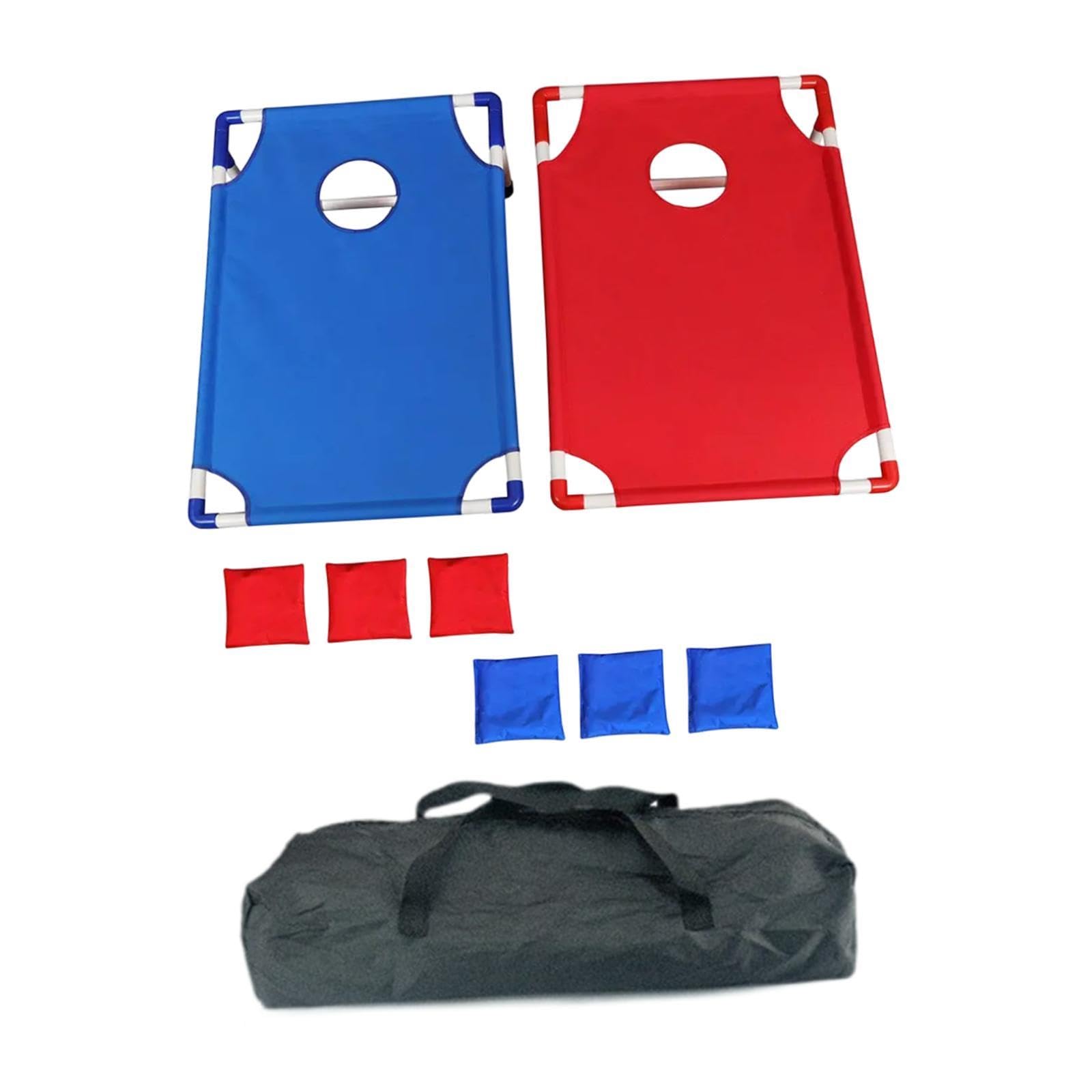 Juego de Lanzamiento de Aros Corn Hole, Juguete Portátil para Fiestas, Ideal para Adultos Y Amigos Que Acampan.