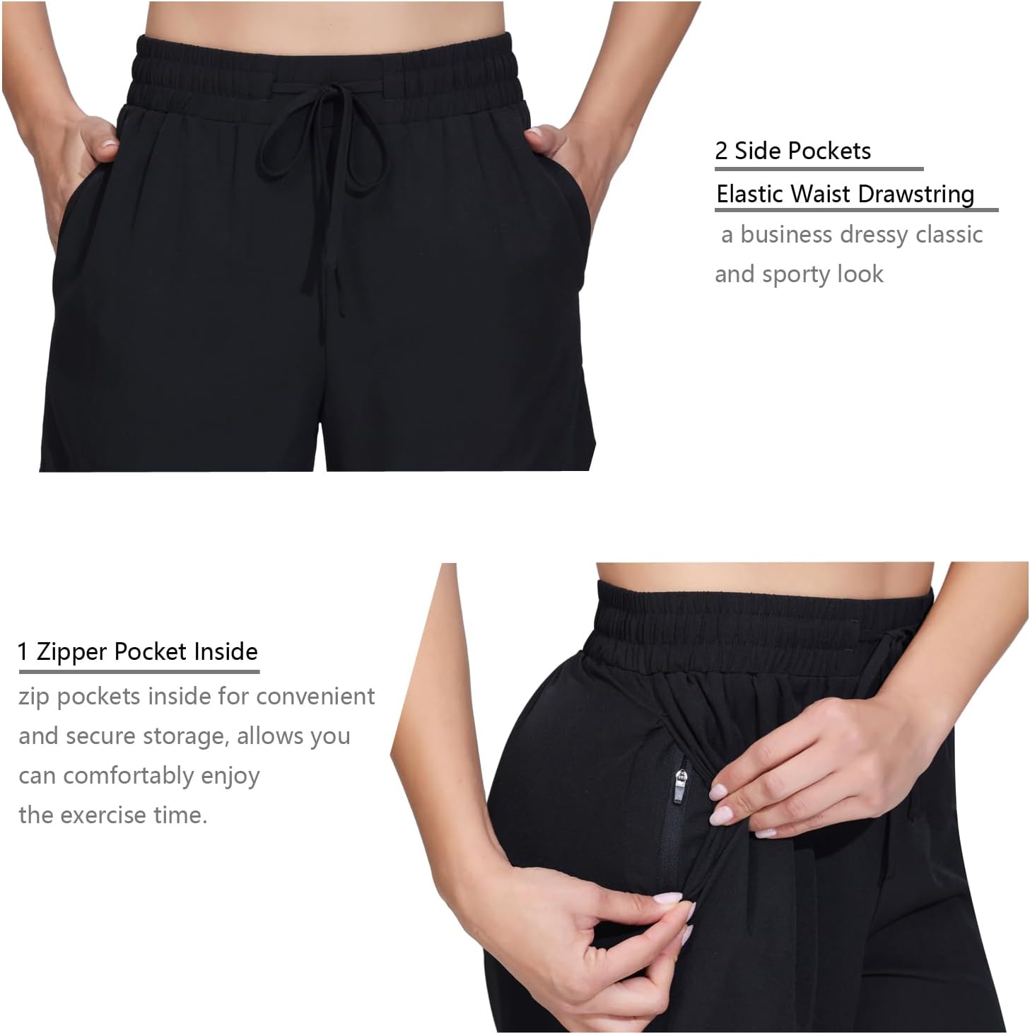 Blaosn Flowy Athletic Shorts for Women Gym Workout Running Golf Hiking Quick Dry with Pockets Casual Summer Beach Outfits - Image 3