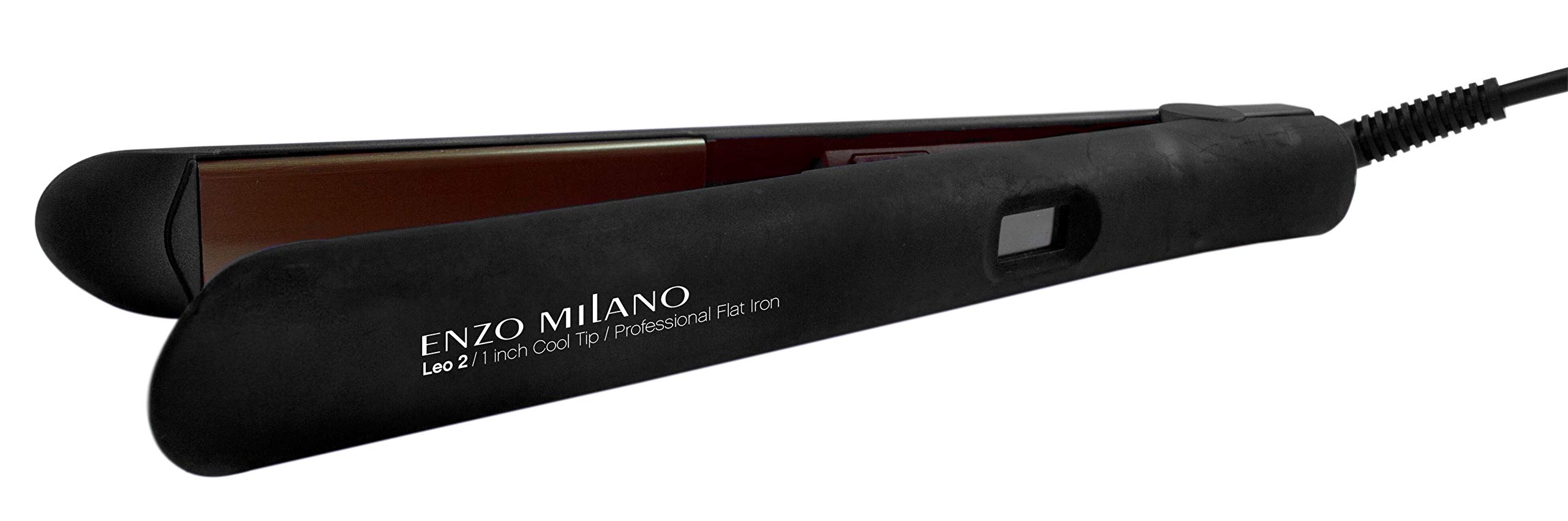 ENZO Milano L2 Cool Tip 1 Inch Ceramic Flat Iron