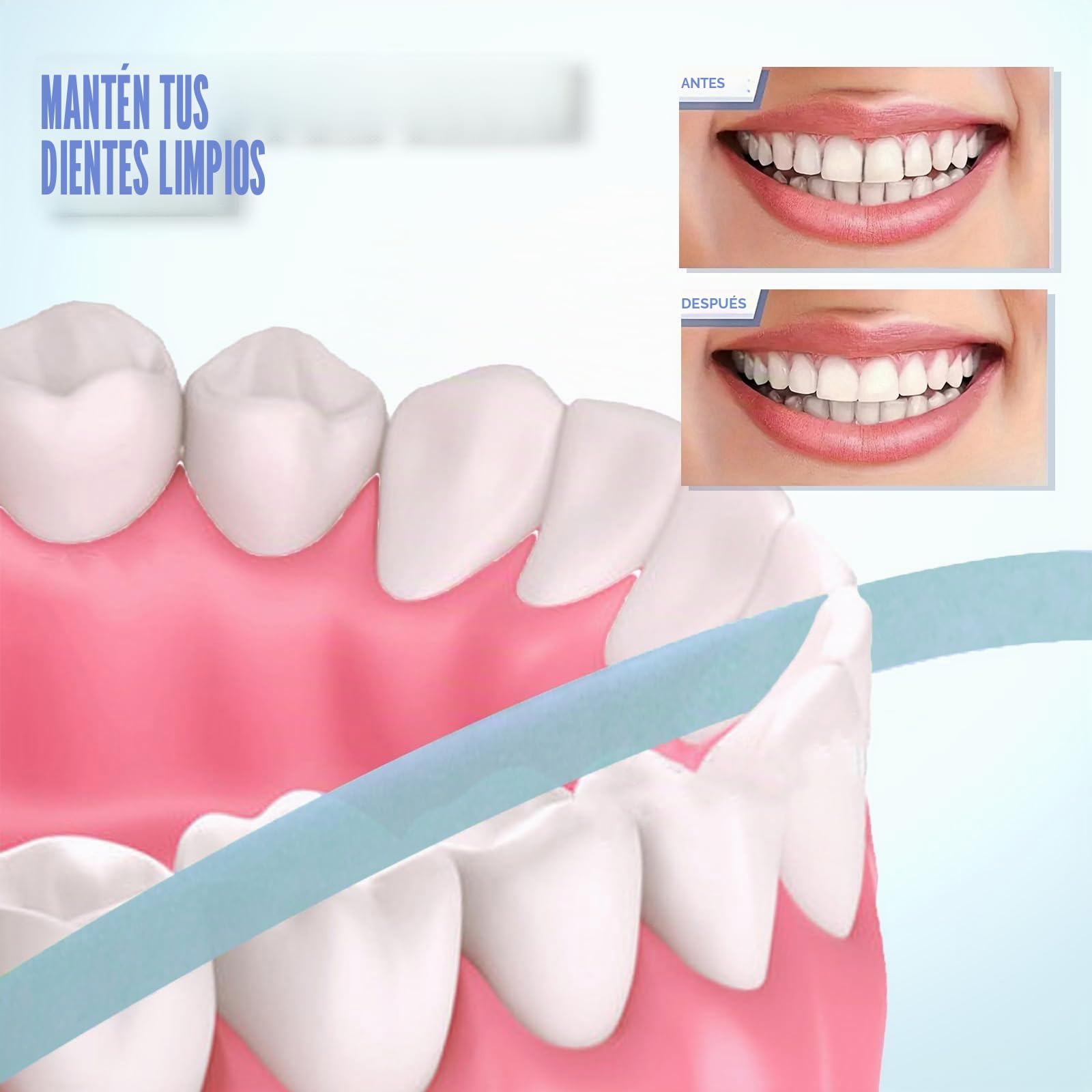 Tiras de Pulido Dental 2 pcs, Rodillo Abrasivo para Lijado de Dientes, Archivo de Resina, Papel de Lija Dental para Blanqueamiento