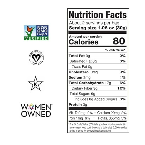 Miniatura 2 de Amazi Foods, Jaca seca, jengibre y lima, aperitivos totalmente naturales, (paquete de 6)