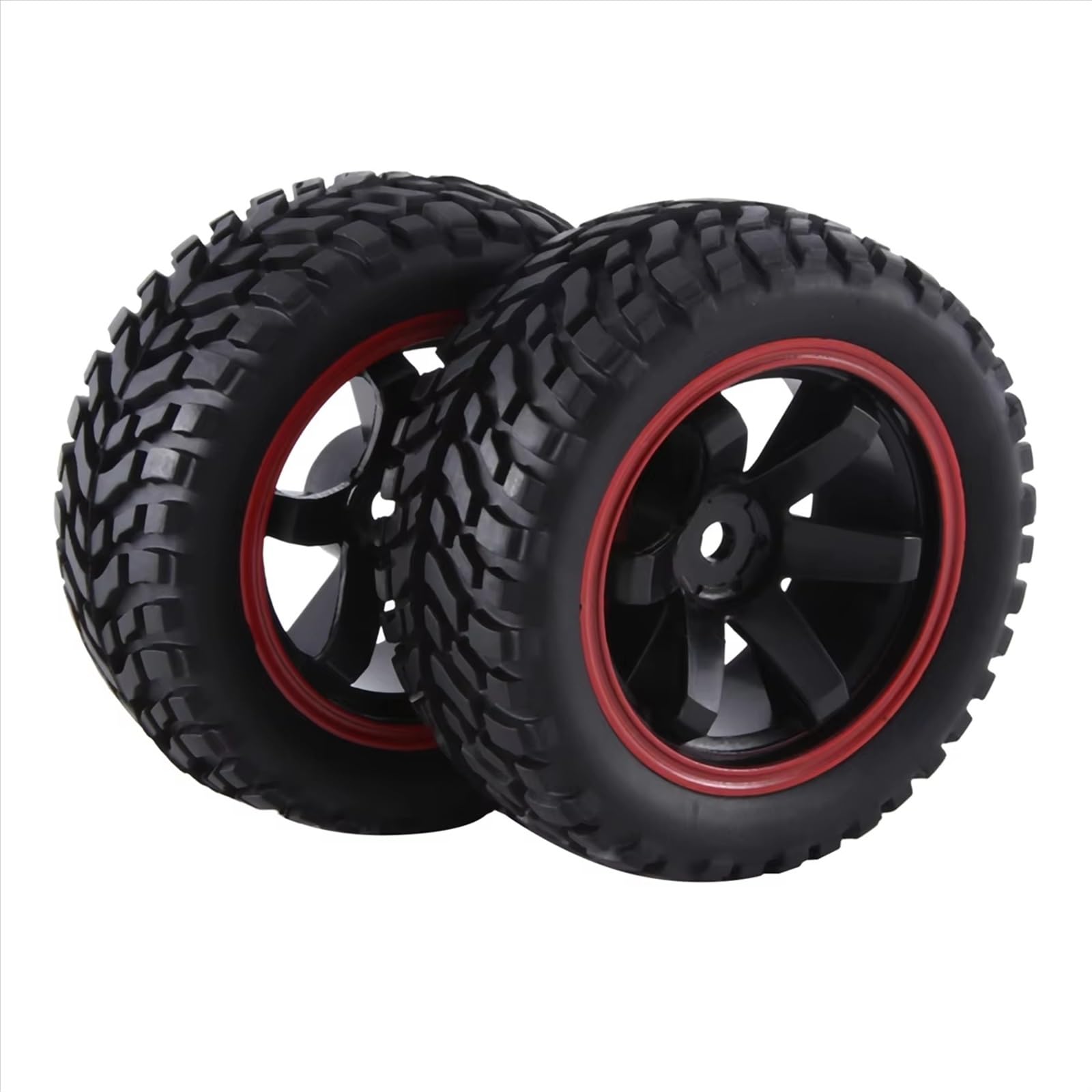 RC Neumático Coche para Wltoys 144001 144010 124007 124019 para Tamiya para TT02B para HSP 4 Uds. Neumático De Rueda De 75mm para 1/10 1/12 1/14 RC para Coche De Rally Todoterreno para Buggy
