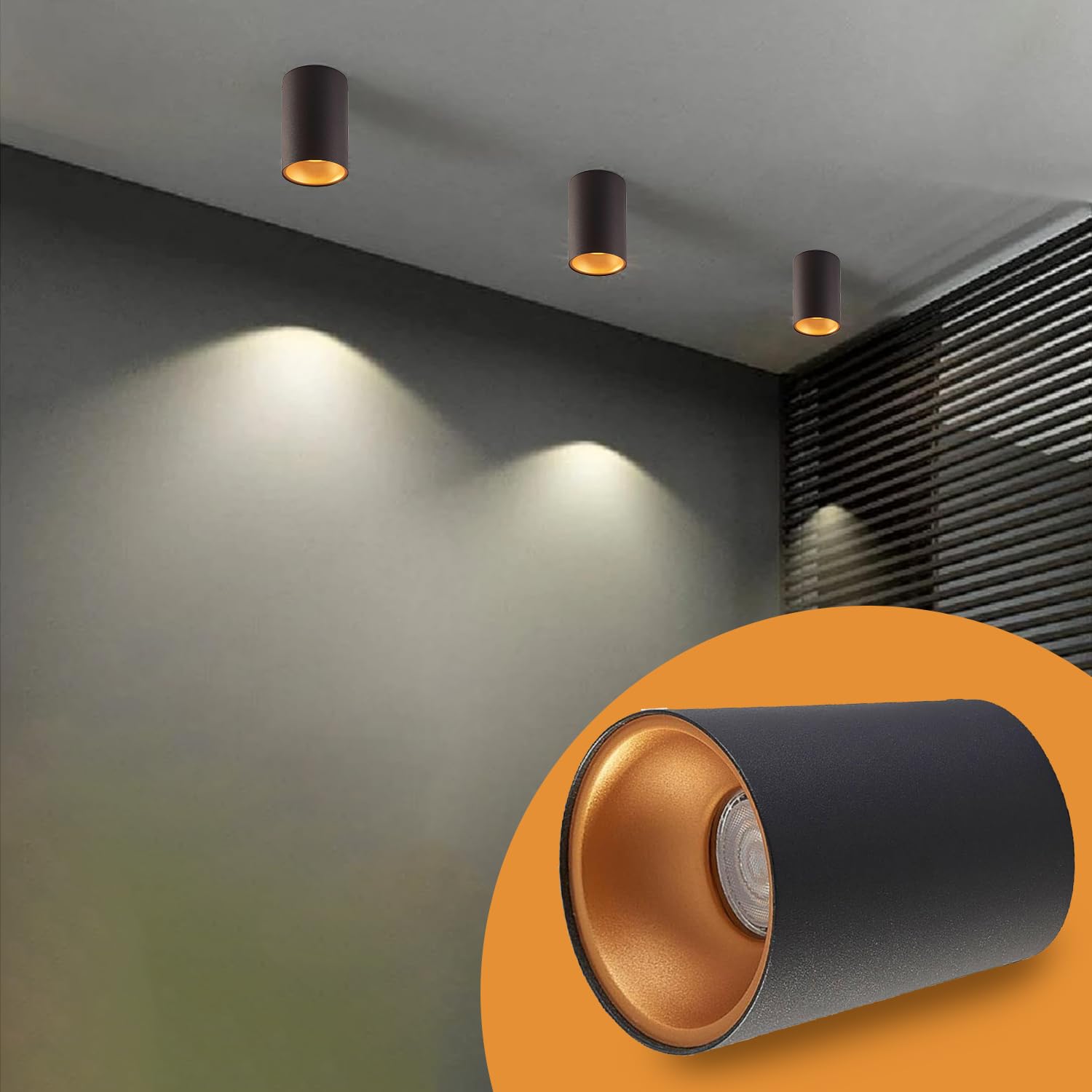 GIGAWATTS 12W BIS-Approved COB LED Ceiling Light at ₹385 – Amazon