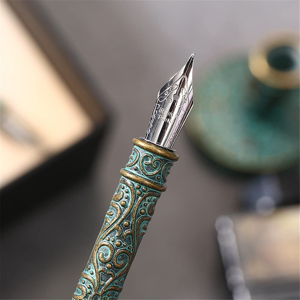 Świąteczne dekoracje na Halloween Artykuły papiernicze Zestaw podpisów do kaligrafii biurowej Pióro z piór Dip Water Steel Pen (Kolor: J) (C)