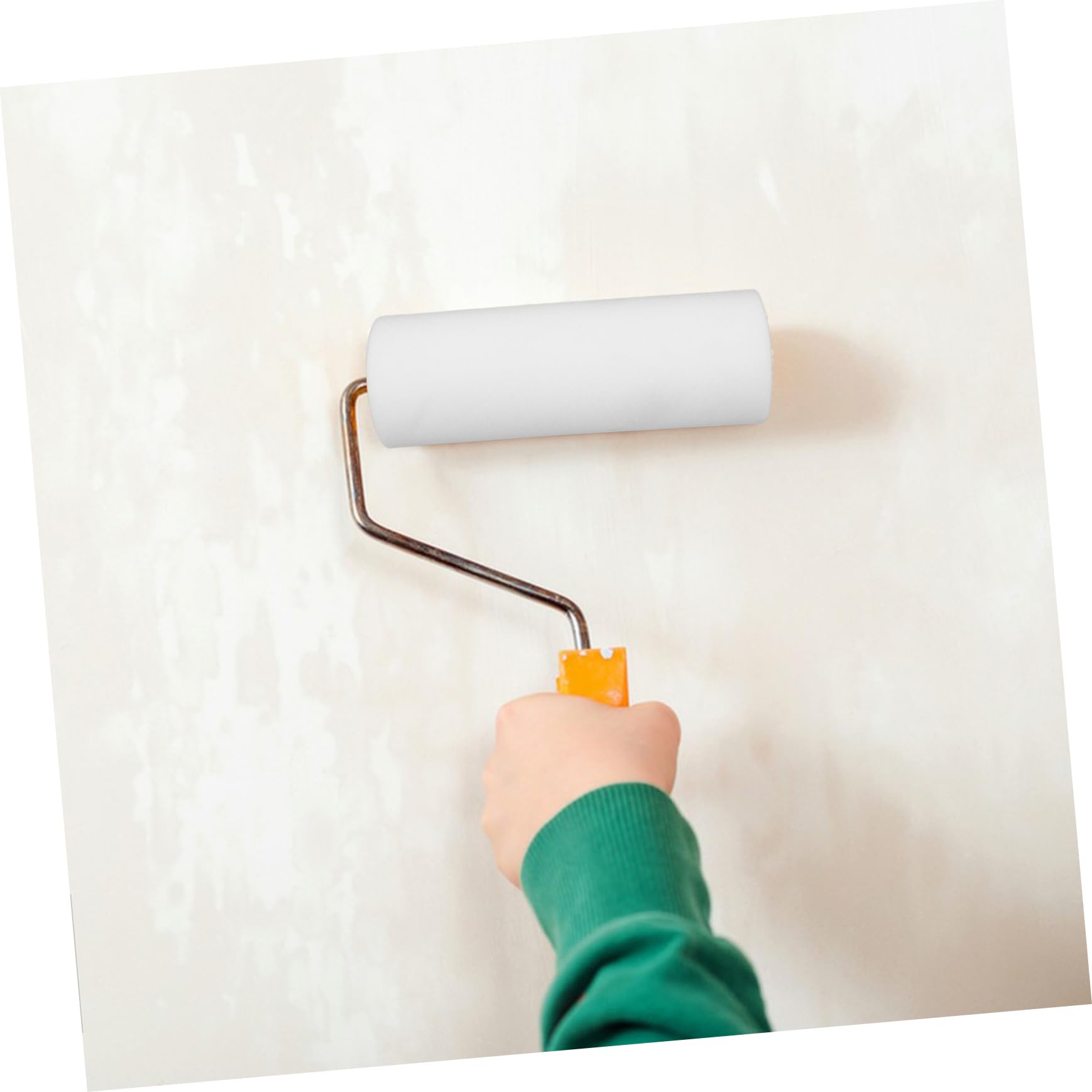 UKCOCO 4pezzi Per Pittura Murale Con Manico Ergonomico Strumento Compatto Per Finiture Precise Angoli e Piccole Aree Compatibile Con Vernici Base Di Olio