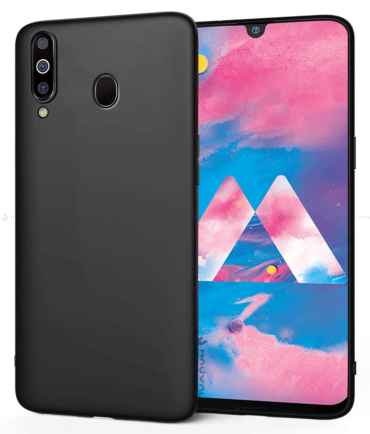 Mauval Samsung Galaxy M30 Slim TPU Soft Flexible Back Case Cover for Samsung Galaxy M30 - Matte Black (B07X89BSLT) Amazon Price History, Amazon Price Tracker