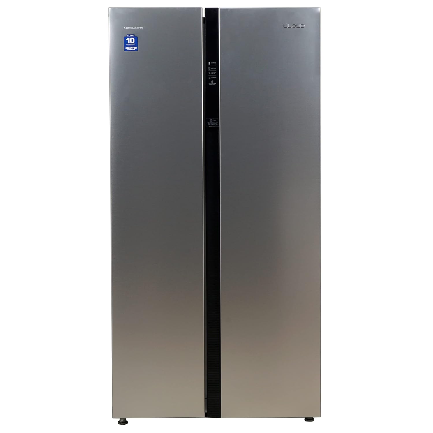 LLOYD 587 L 5 Star Frost Free Side By Side Refrigerator (Glsf590Dsst1Gb