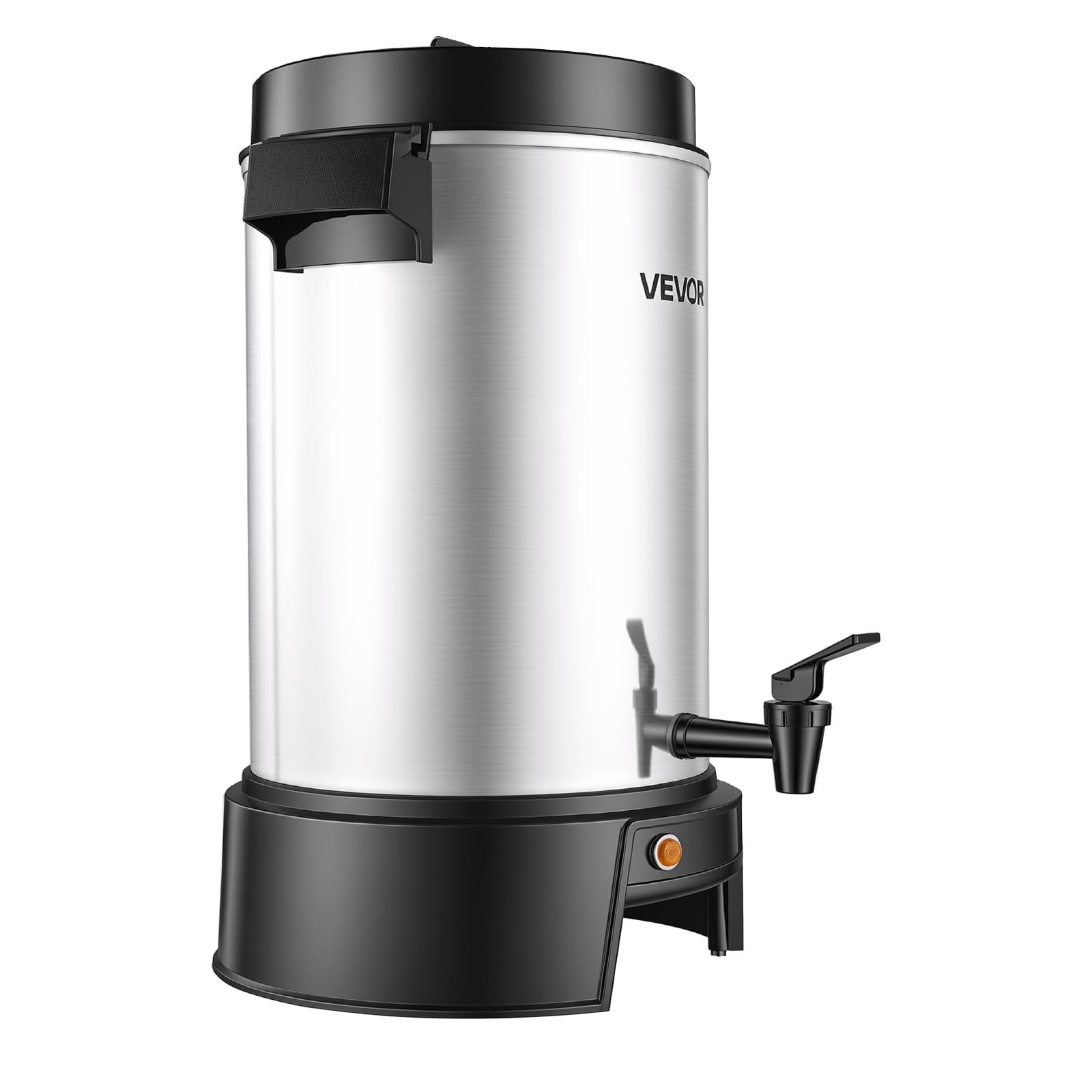 VEVOR Distributore Bevande Calde Caffè Elettrico 1190 W 250 x 270 x 420 mm, Rubinetto Antigoccia, Caffettiera per Vin Brulè Tè Caffè, Controllo Automatico di Temperatura, Catering, Hotel, Ristorante