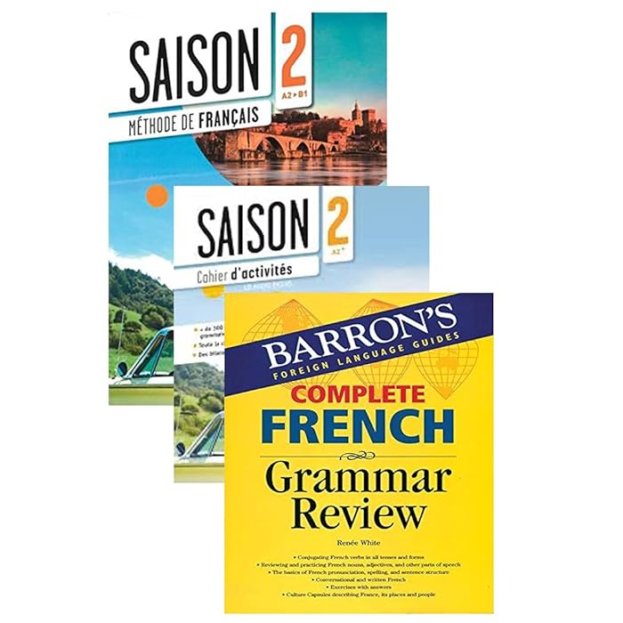 Buy Saison 2A2+ Livre De L’Élève + Cahier D’Activités+Barron’s