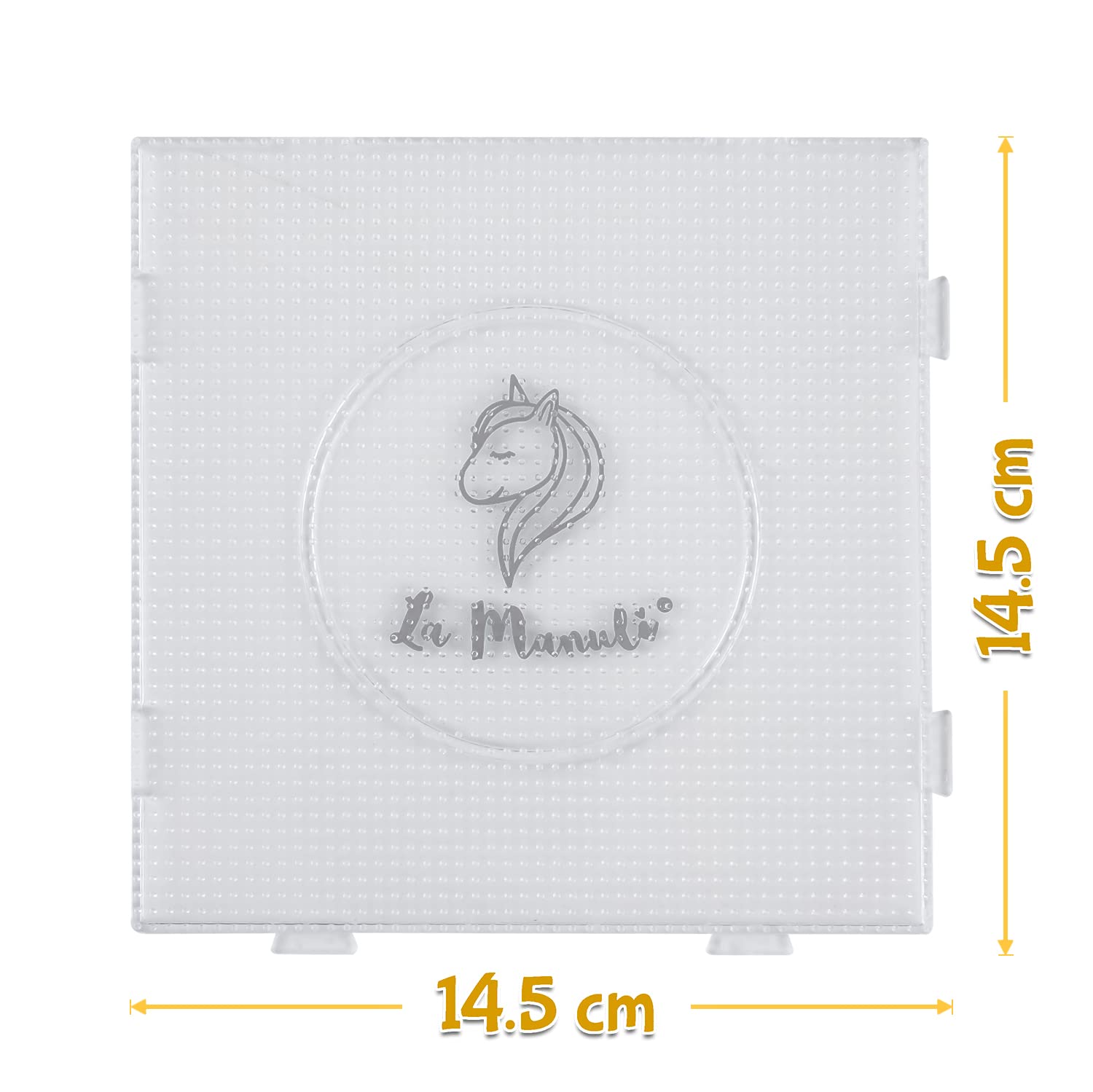 La Manuli 4x Podkładki do Koralików do Prasowania Mini 2.6mm