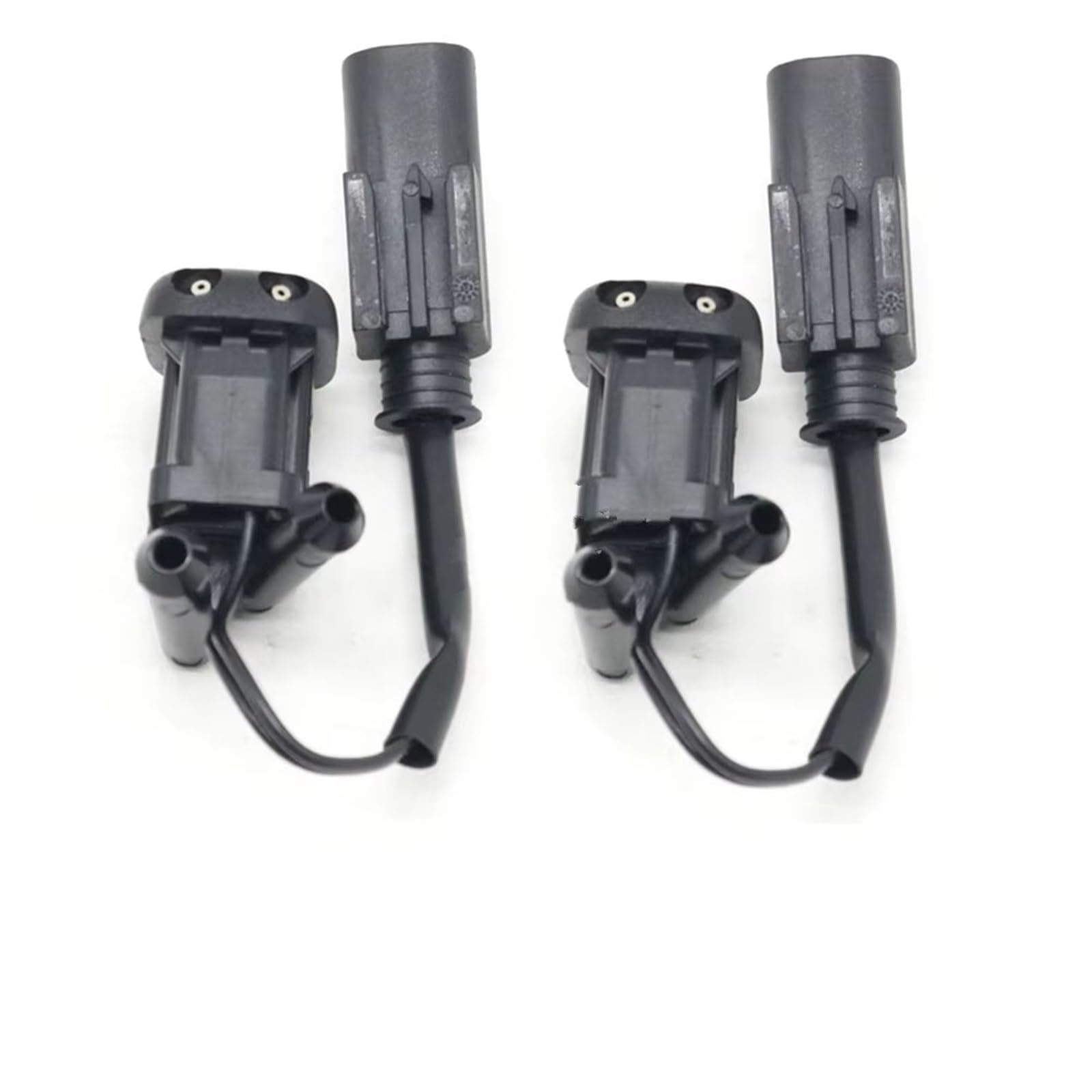 Acarking One Color Car Windshield Sprayer Compatible With For 540I 4.4L 1997-2003 Front Windscreen Cleaning Jets Windshield Wiper Washer Spray Nozzle With Heated Oem :61668361042