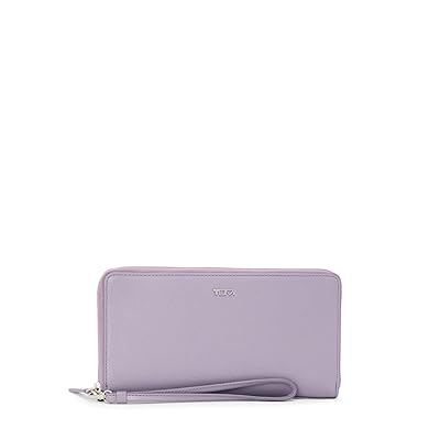 Tumi Travel Wallet Wallet Handbags Lavender, Leather/Polyester